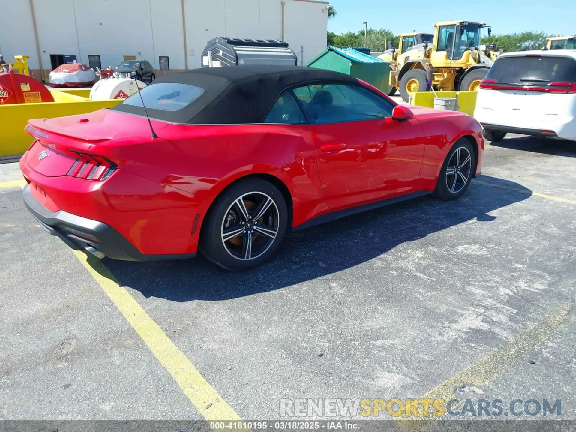 4 fotografías del automóvil dañado 1FAGP8UH6R5117029 FORD MUSTANG 2024