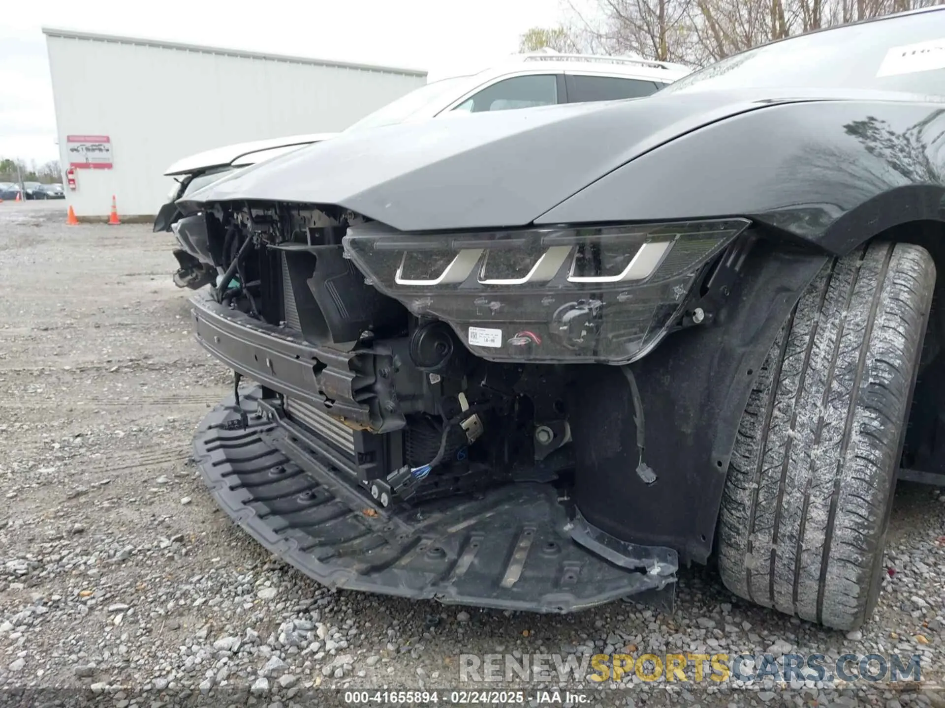 6 fotografías del automóvil dañado 1FAGP8UH7R5130369 FORD MUSTANG 2024