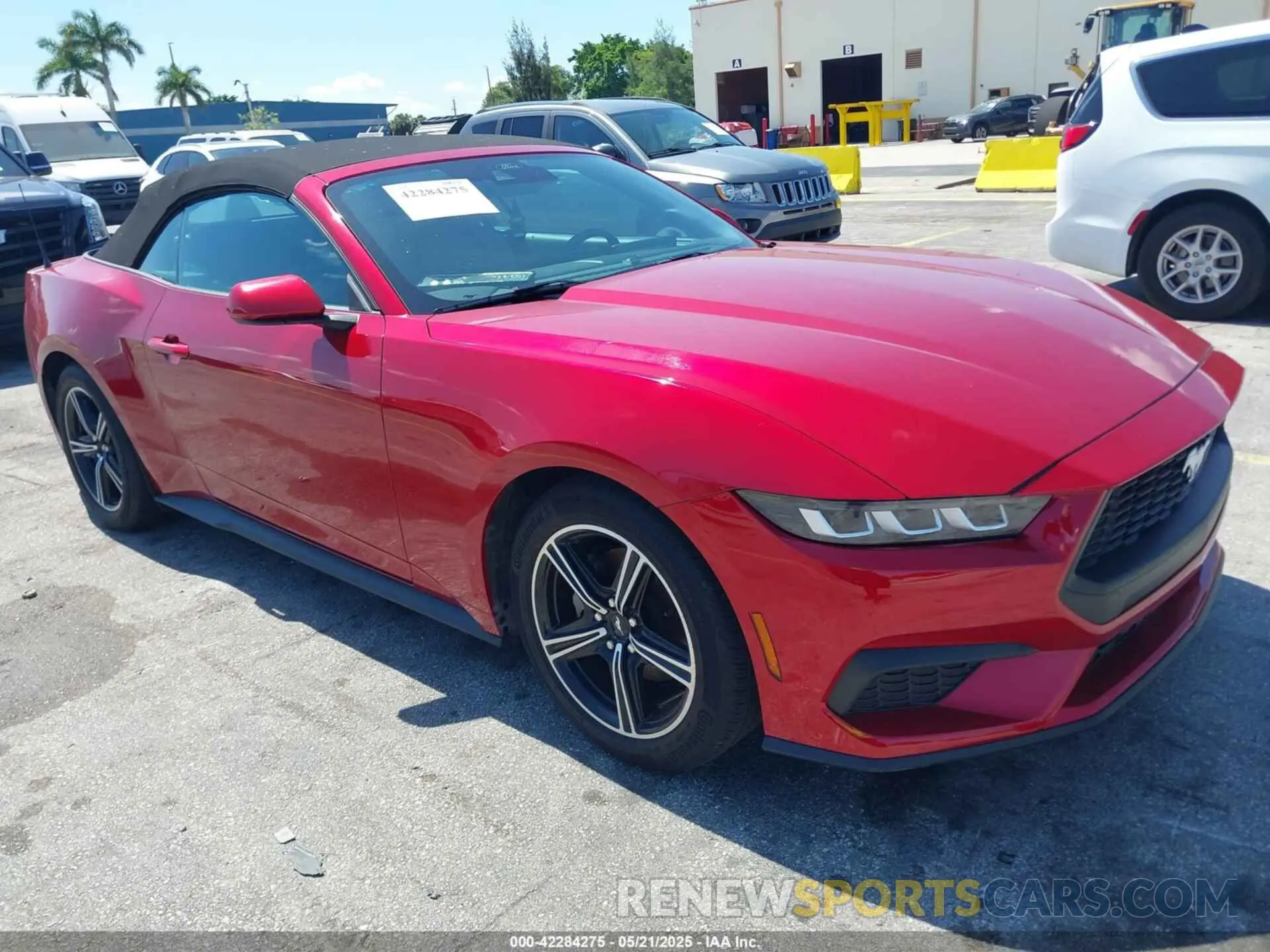 1 fotografías del automóvil dañado 1FAGP8UH9R5101942 FORD MUSTANG 2024