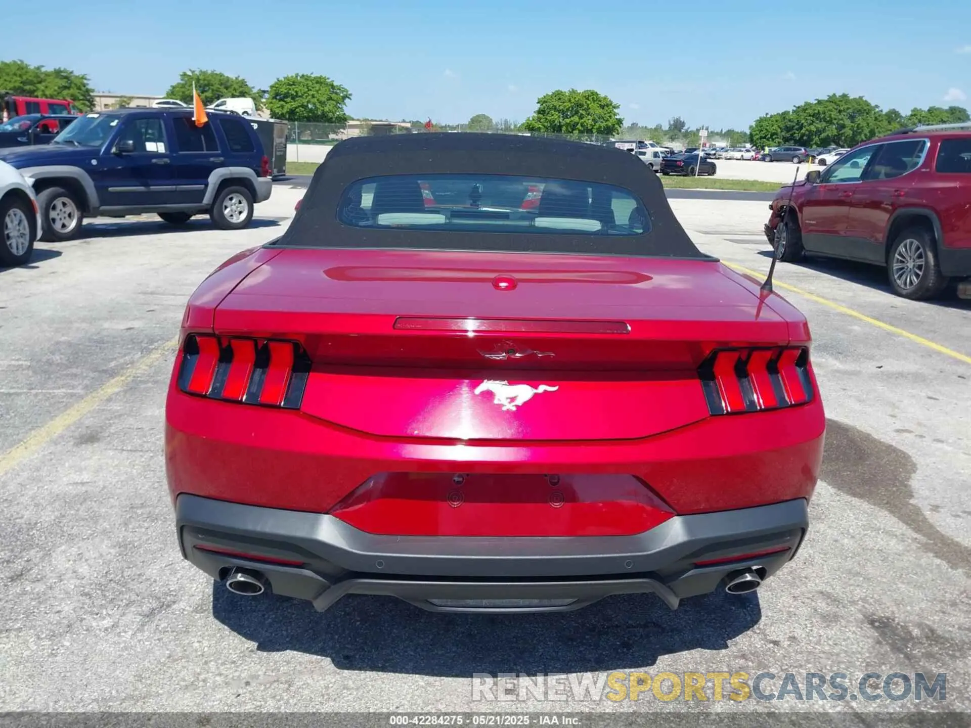 16 fotografías del automóvil dañado 1FAGP8UH9R5101942 FORD MUSTANG 2024