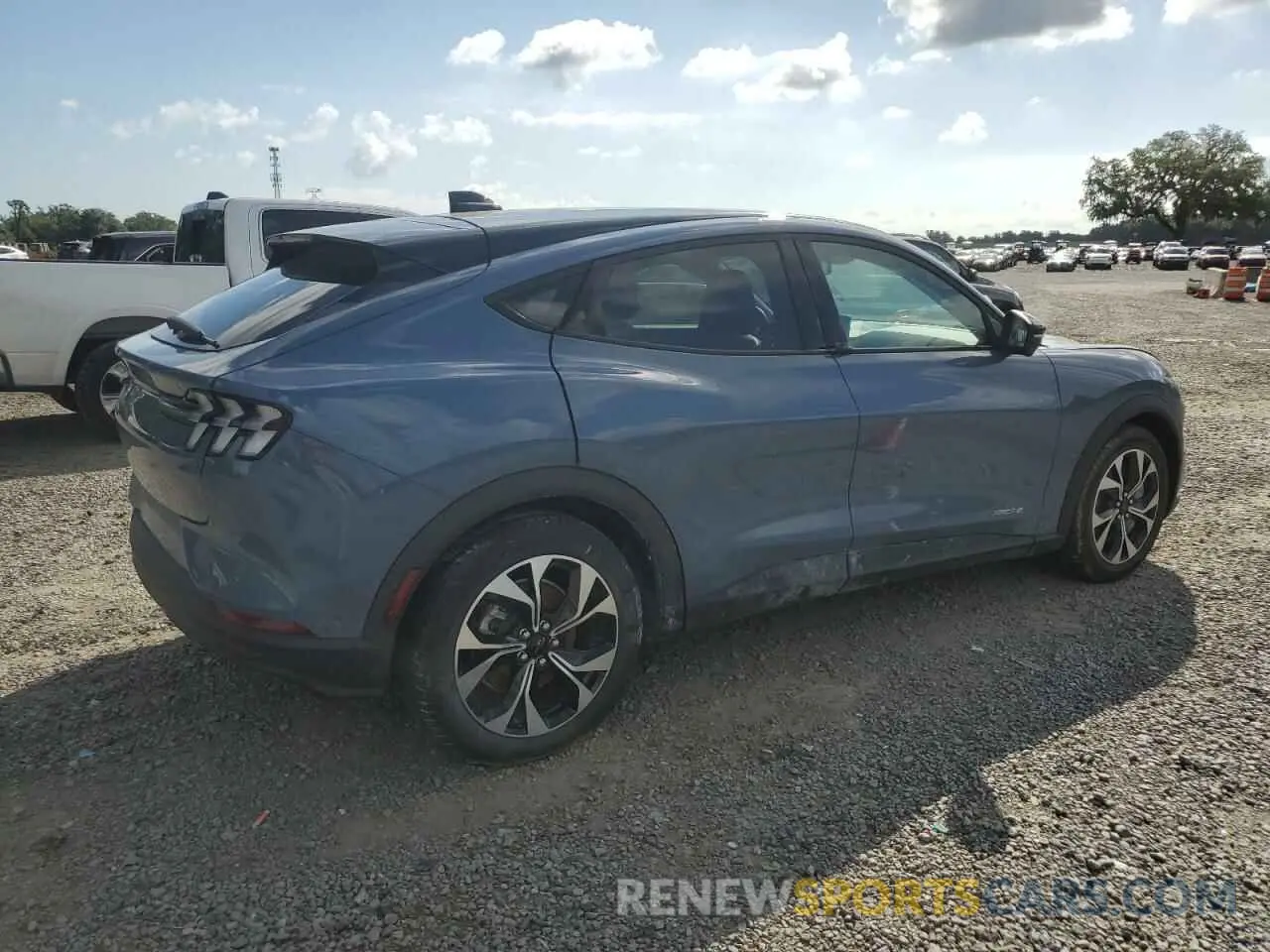 3 fotografías del automóvil dañado 3FMTK1R43RMA07937 FORD MUSTANG 2024