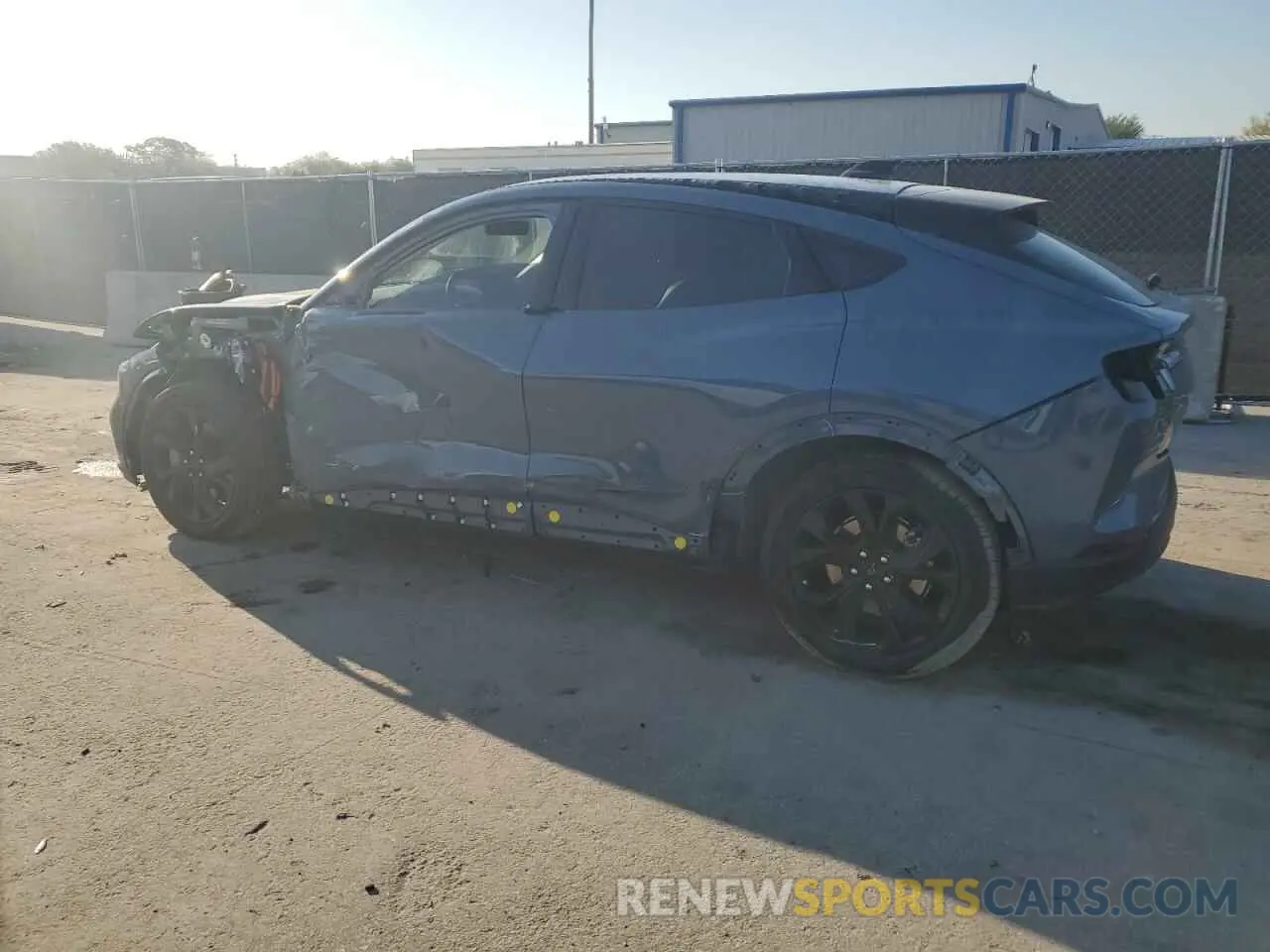 2 fotografías del automóvil dañado 3FMTK1R45RMA03324 FORD MUSTANG 2024