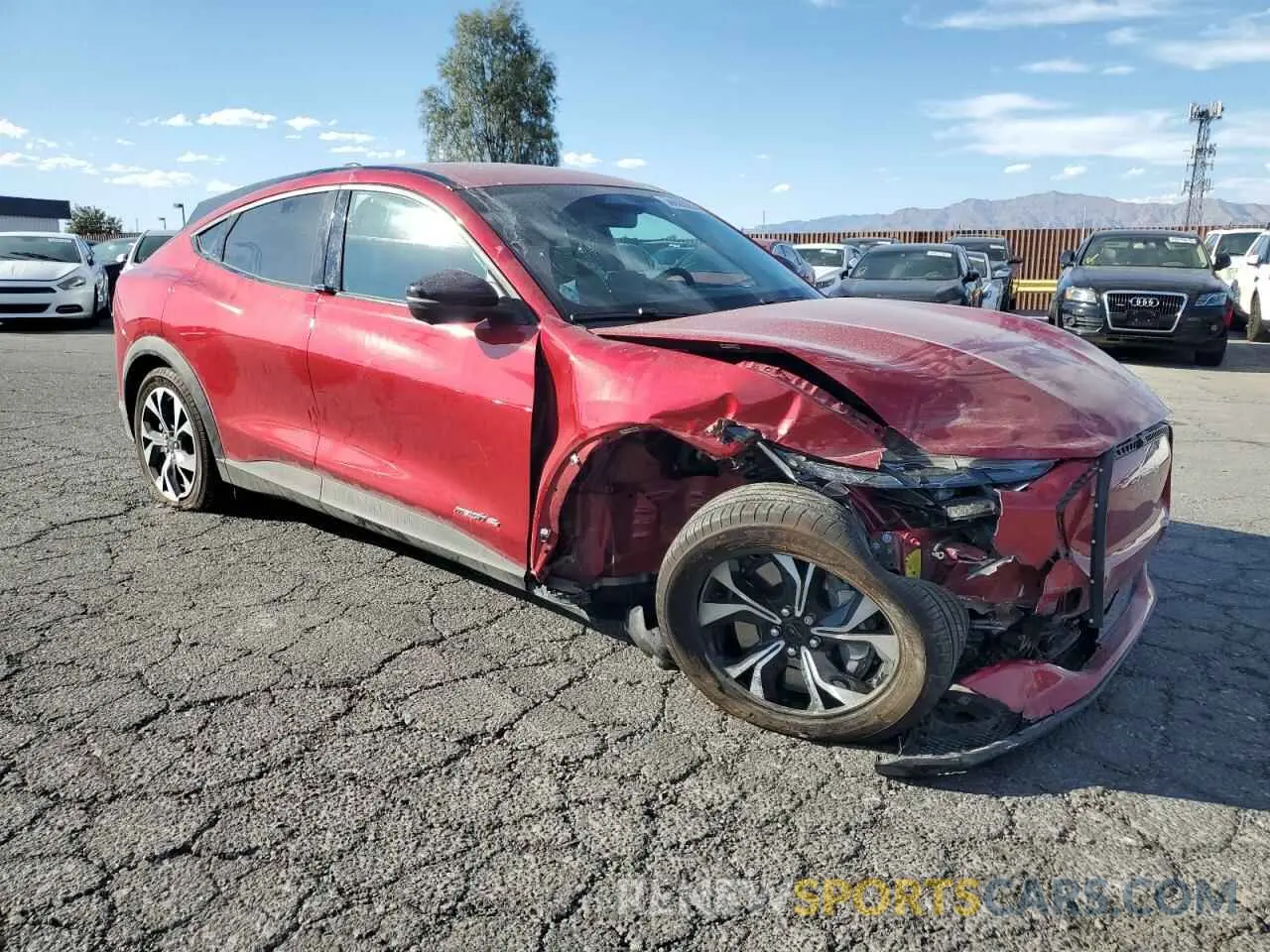 4 fotografías del automóvil dañado 3FMTK1S54RMA05228 FORD MUSTANG 2024