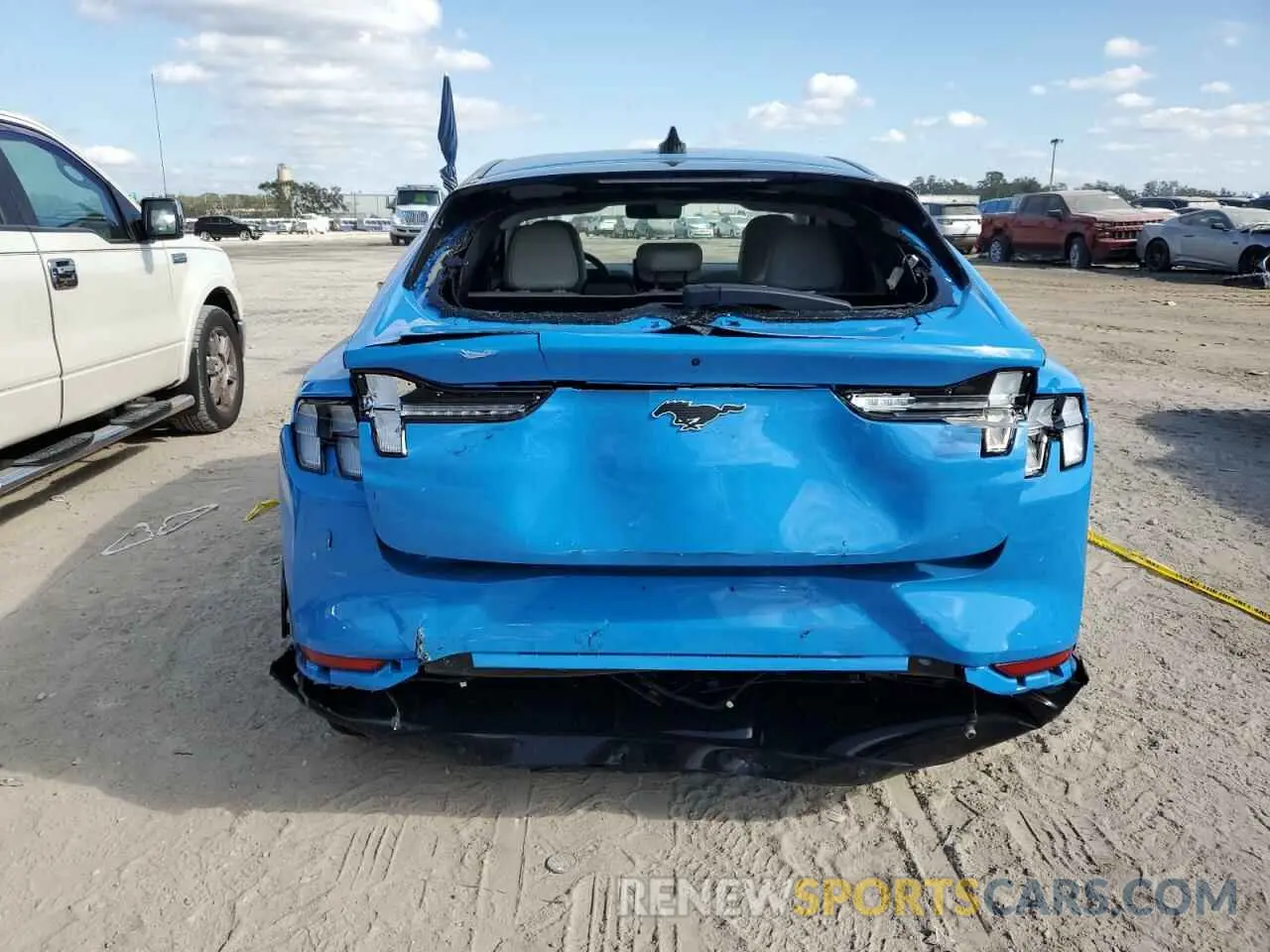 6 fotografías del automóvil dañado 3FMTK3R72RMA32365 FORD MUSTANG 2024