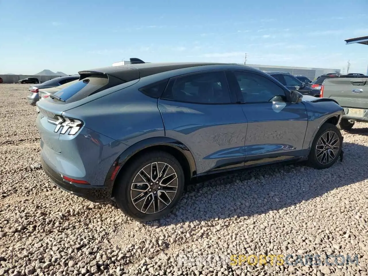 3 fotografías del automóvil dañado 3FMTK3R76RMA28805 FORD MUSTANG 2024