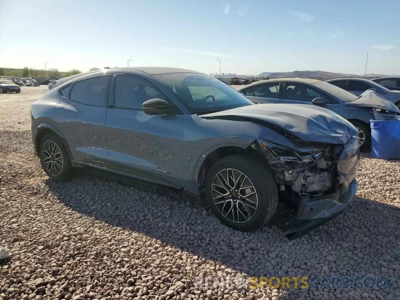 4 fotografías del automóvil dañado 3FMTK3R76RMA28805 FORD MUSTANG 2024
