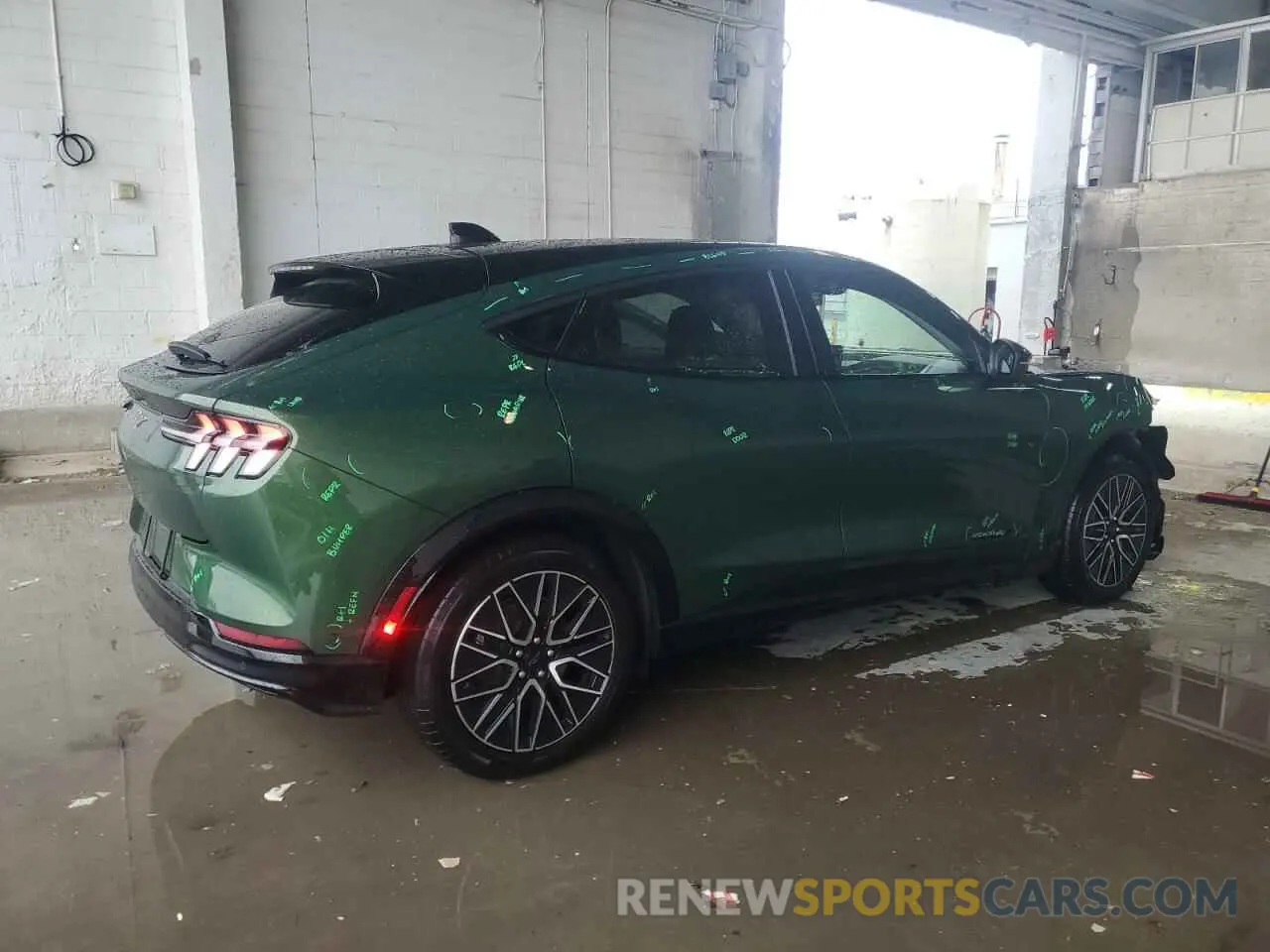3 fotografías del automóvil dañado 3FMTK3SU0RMA25995 FORD MUSTANG 2024
