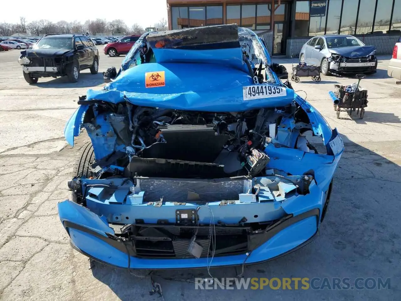 5 fotografías del automóvil dañado 3FMTK3SU4RMA15048 FORD MUSTANG 2024