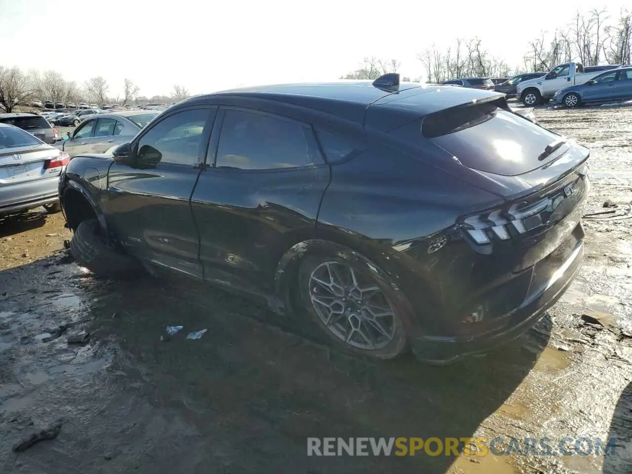 2 fotografías del automóvil dañado 3FMTK4SX8RMA27672 FORD MUSTANG 2024