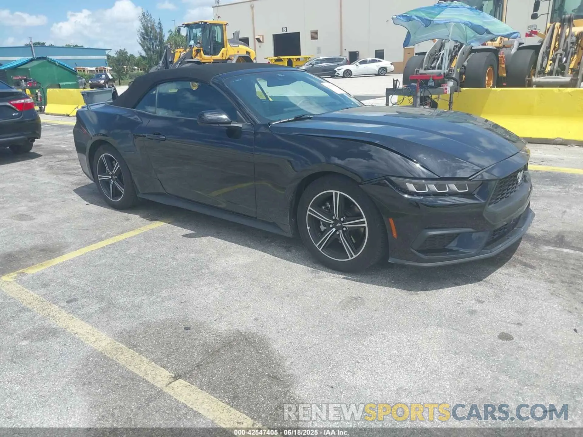 1 fotografías del automóvil dañado 1FAGP8UH0S5105979 FORD MUSTANG 2025