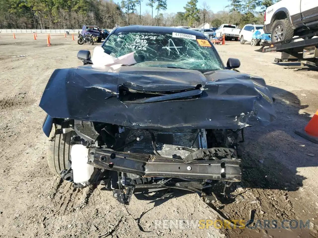 5 fotografías del automóvil dañado 1FA6P8R00R5508126 FORD MUSTANG DA 2024