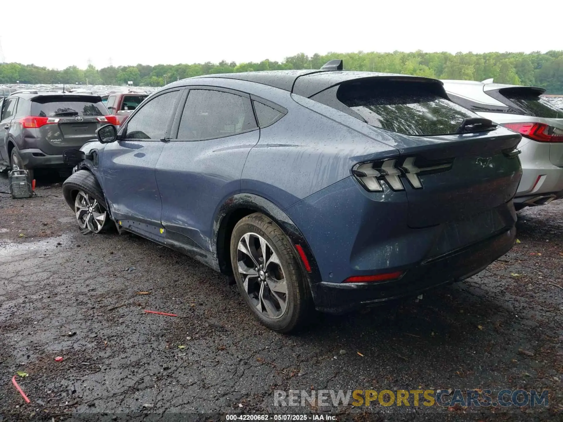 3 fotografías del automóvil dañado 3FMTK3RM1MMA06290 FORD MUSTANG MACH-E 2021