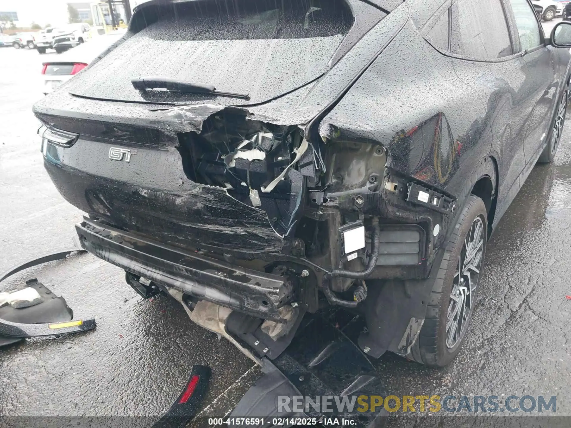6 fotografías del automóvil dañado 3FMTK4SX2MME02402 FORD MUSTANG MACH-E 2021
