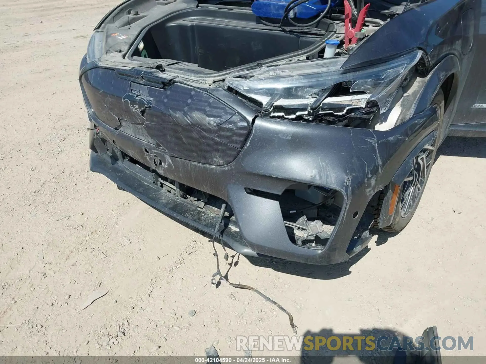 6 fotografías del automóvil dañado 3FMTK4SX4MME03485 FORD MUSTANG MACH-E 2021