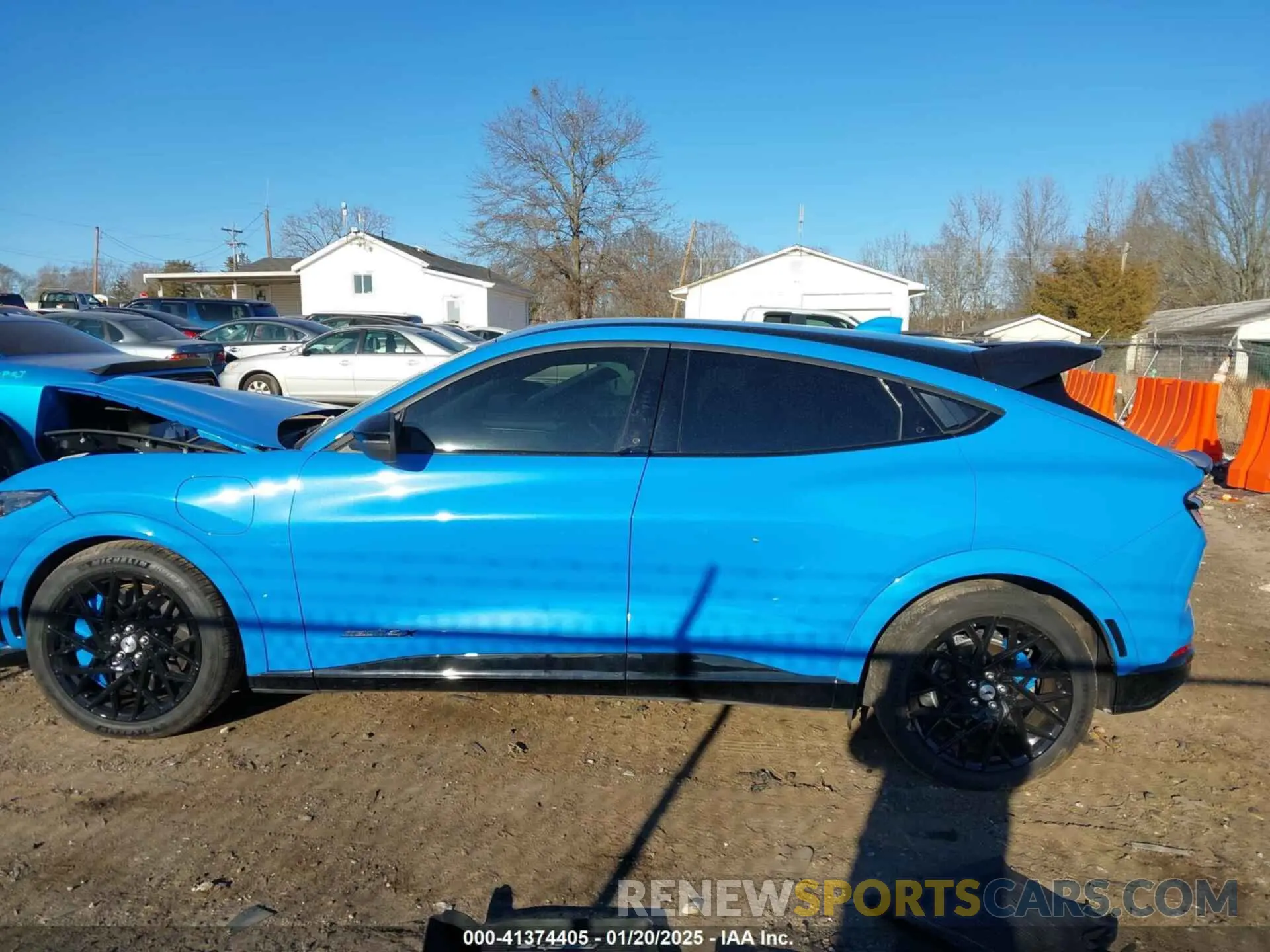 13 fotografías del automóvil dañado 3FMTK4SX6MME02127 FORD MUSTANG MACH-E 2021