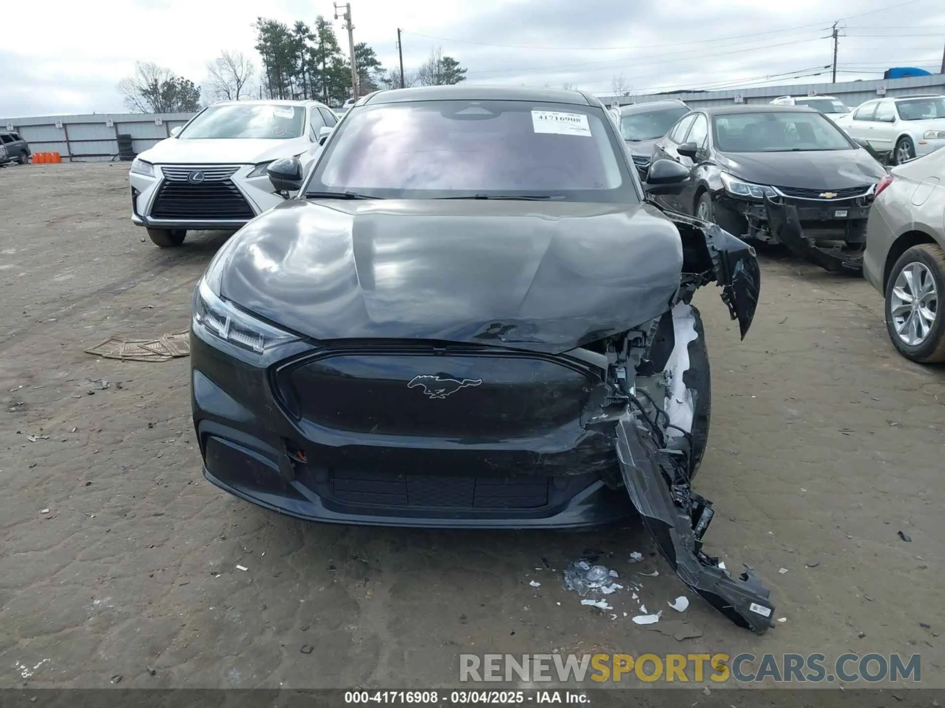 12 fotografías del automóvil dañado 3FMTK3R75NMA02044 FORD MUSTANG MACH-E 2022