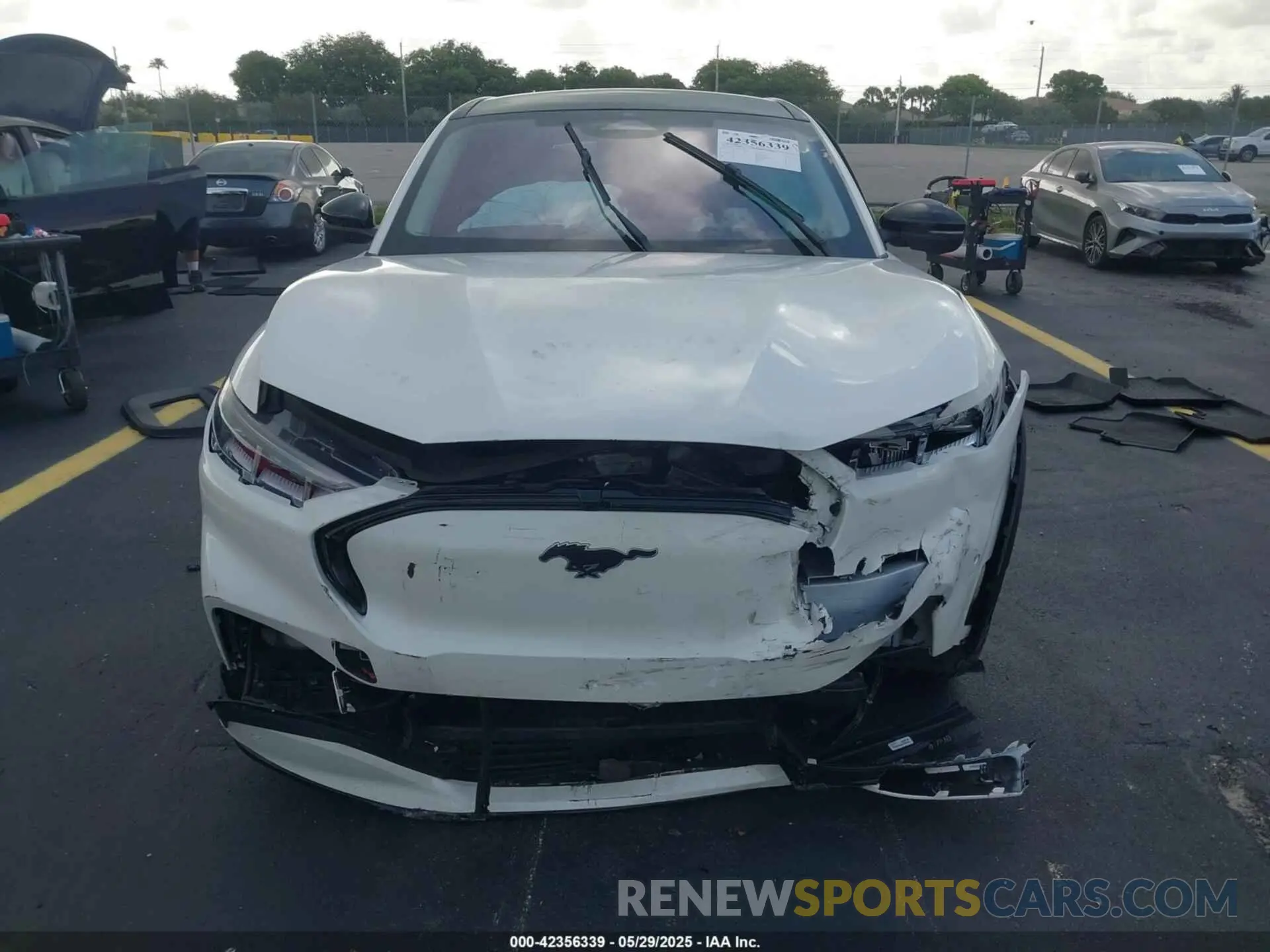 11 fotografías del automóvil dañado 3FMTK3SU3NMA15441 FORD MUSTANG MACH-E 2022