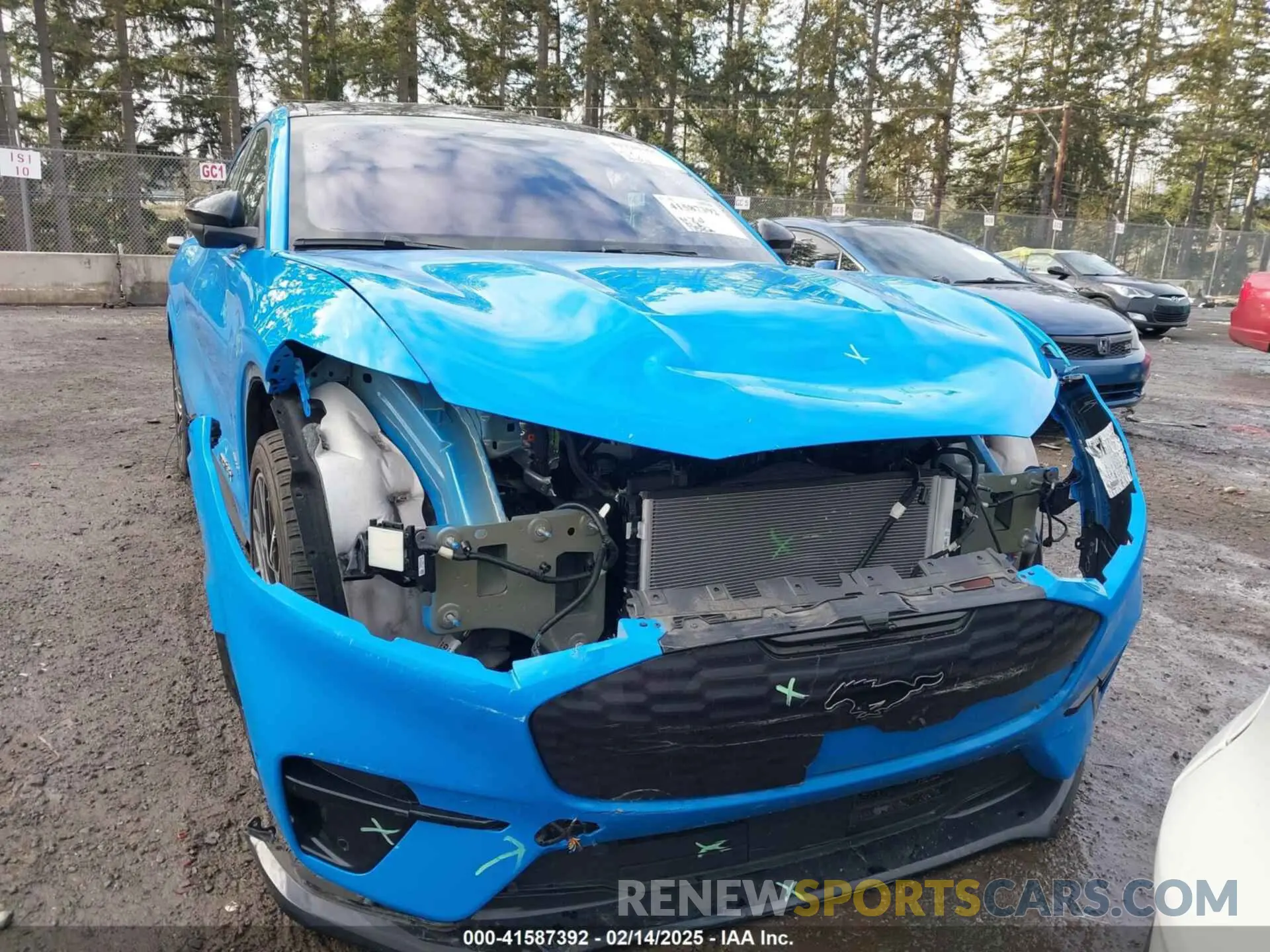 13 fotografías del automóvil dañado 3FMTK4SX2NMA46499 FORD MUSTANG MACH-E 2022