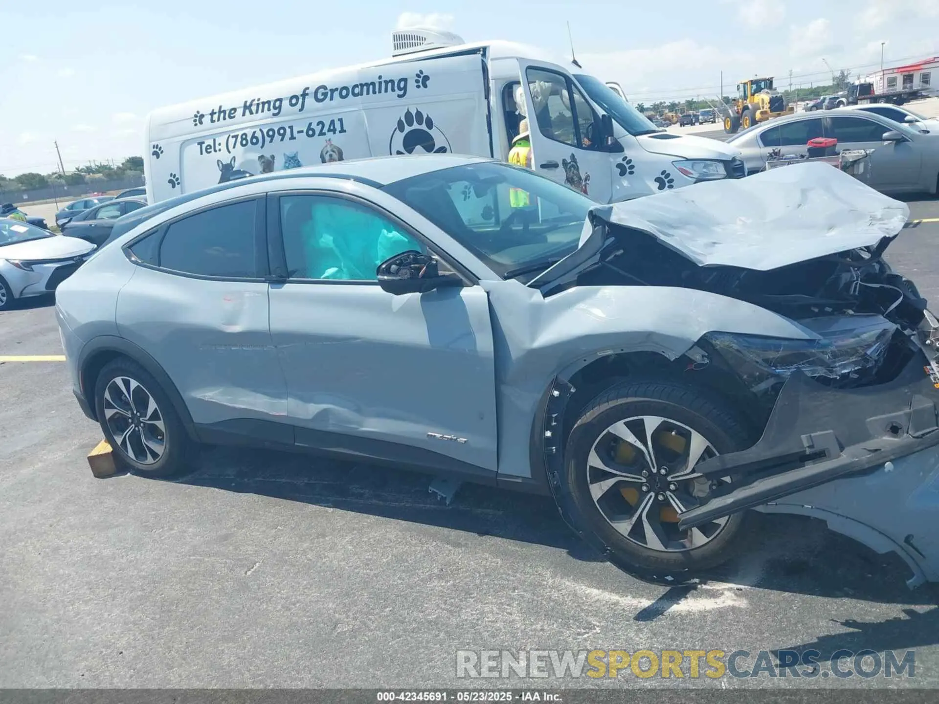 14 fotografías del automóvil dañado 3FMTK1R4XRMA14724 FORD MUSTANG MACH-E 2024