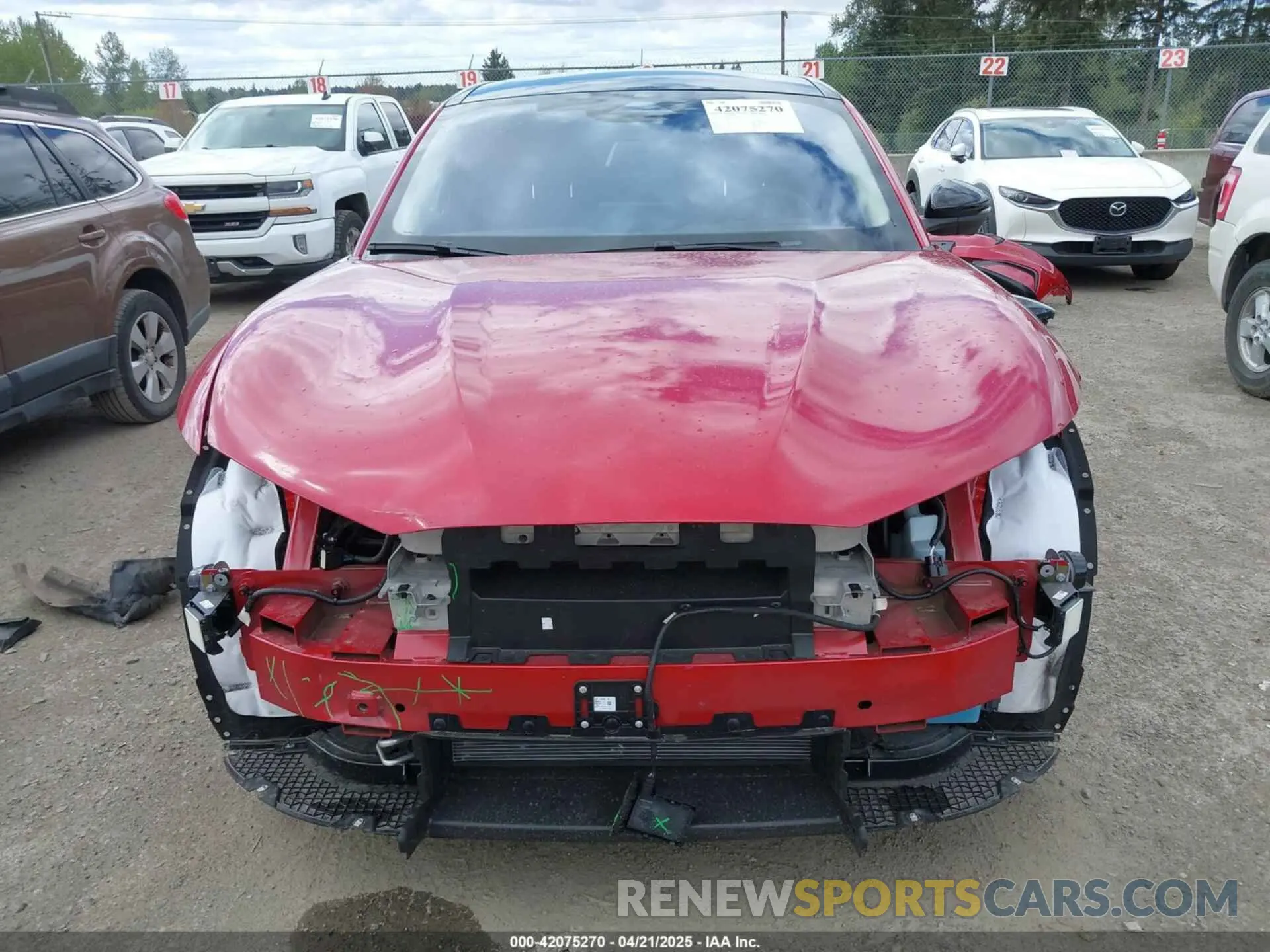 6 fotografías del automóvil dañado 3FMTK3SU0RMA09652 FORD MUSTANG MACH-E 2024