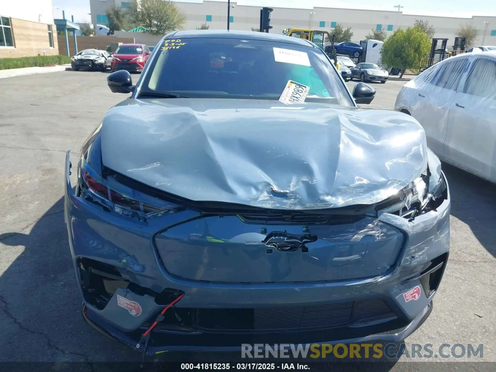 12 fotografías del automóvil dañado 3FMTK4SX9RMA38146 FORD MUSTANG MACH-E 2024