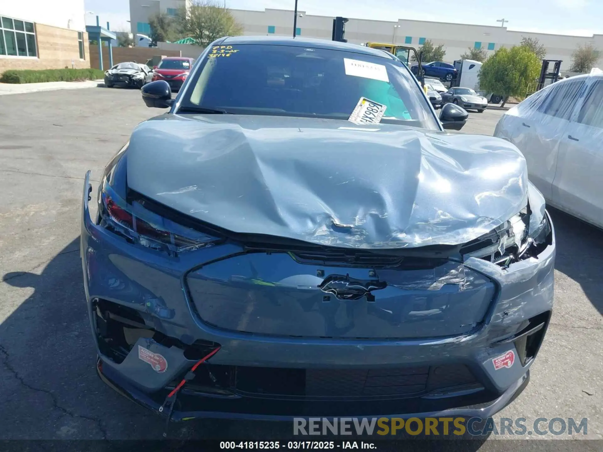 6 fotografías del automóvil dañado 3FMTK4SX9RMA38146 FORD MUSTANG MACH-E 2024