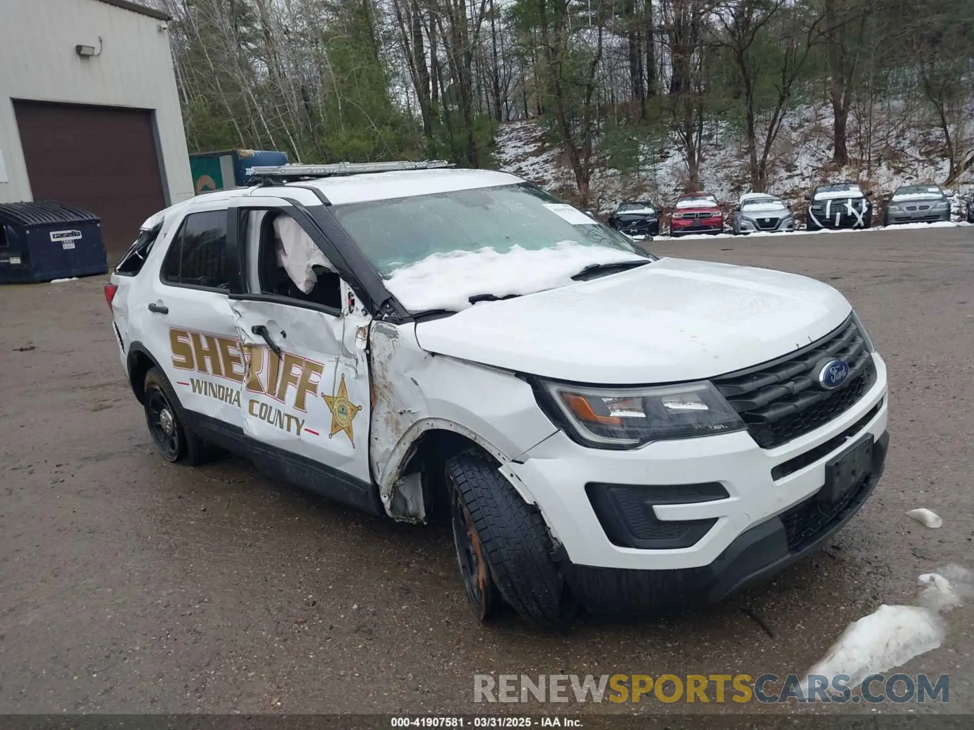 1 fotografías del automóvil dañado 1FM5K8AR3KGA30854 FORD POLICE INTERCEPTOR 2019