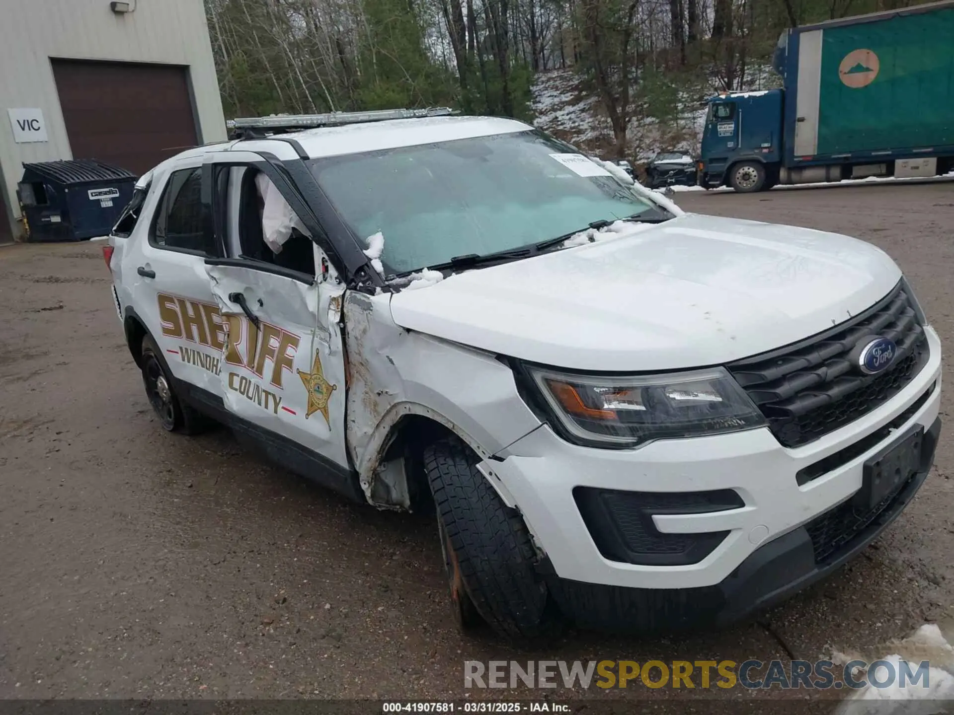6 fotografías del automóvil dañado 1FM5K8AR3KGA30854 FORD POLICE INTERCEPTOR 2019