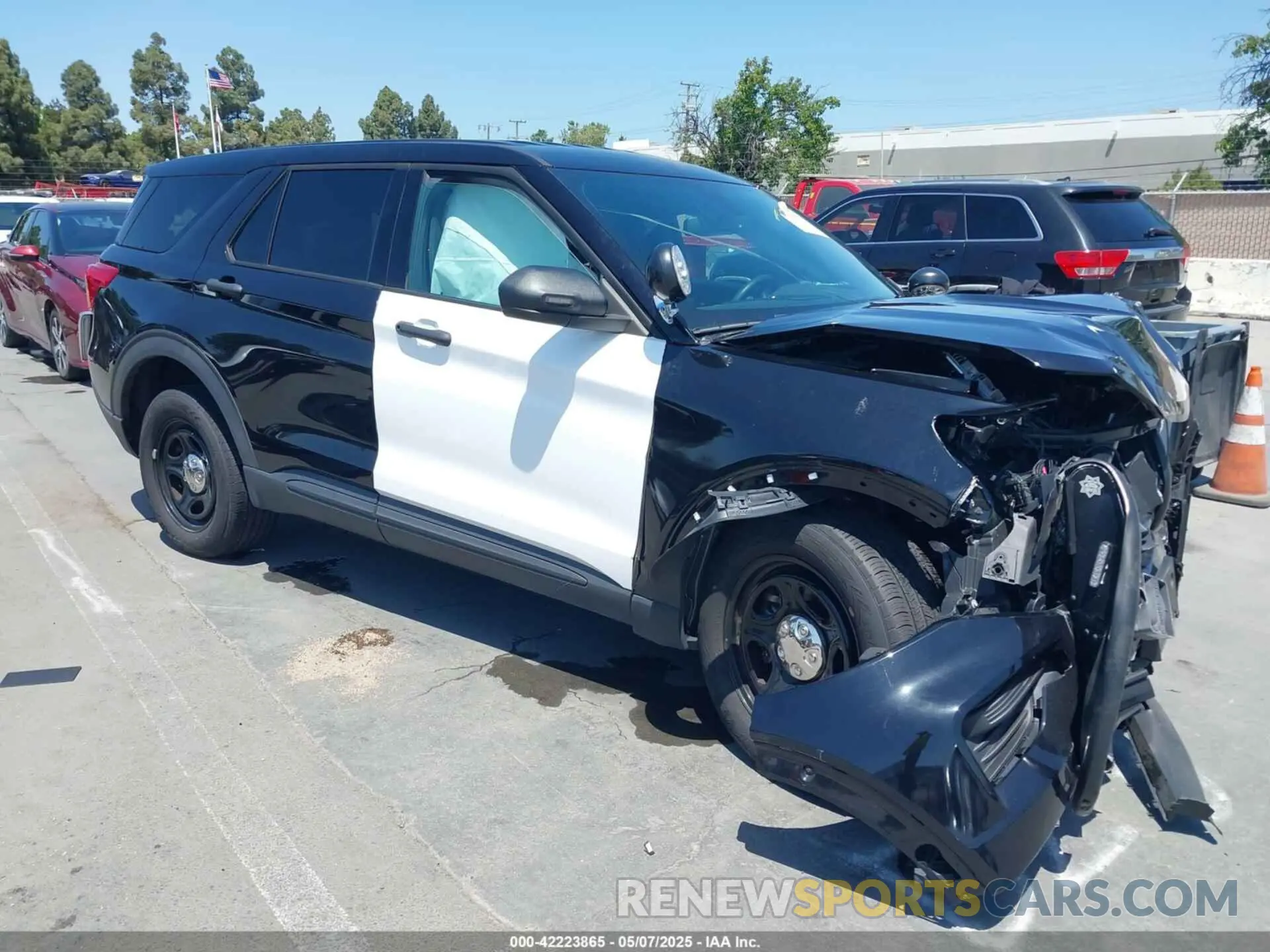 1 fotografías del automóvil dañado 1FM5K8AB6LGA19058 FORD POLICE INTERCEPTOR 2020