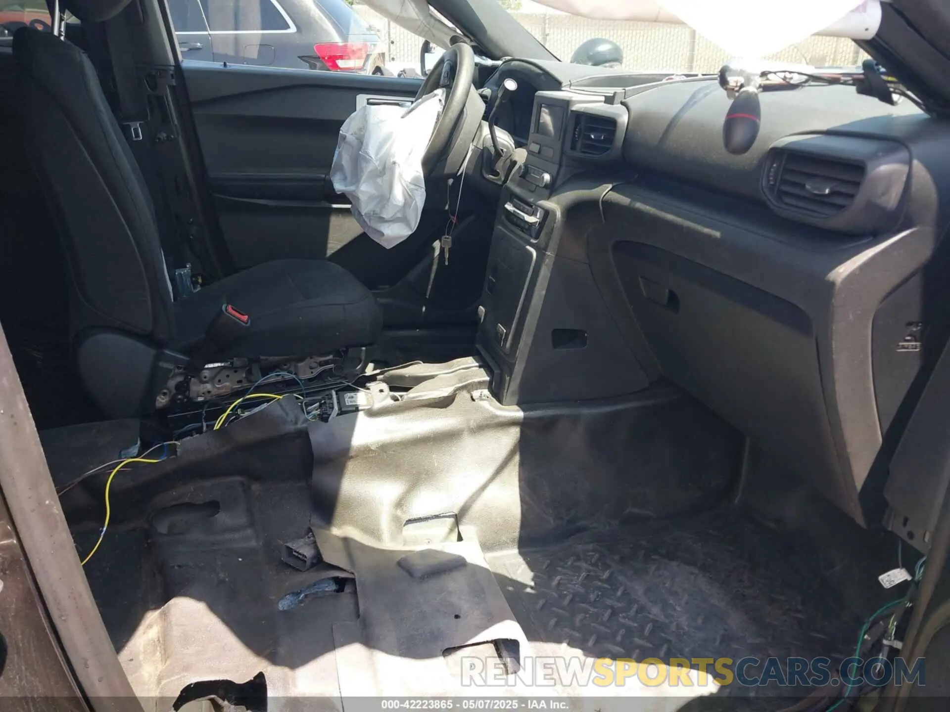 5 fotografías del automóvil dañado 1FM5K8AB6LGA19058 FORD POLICE INTERCEPTOR 2020