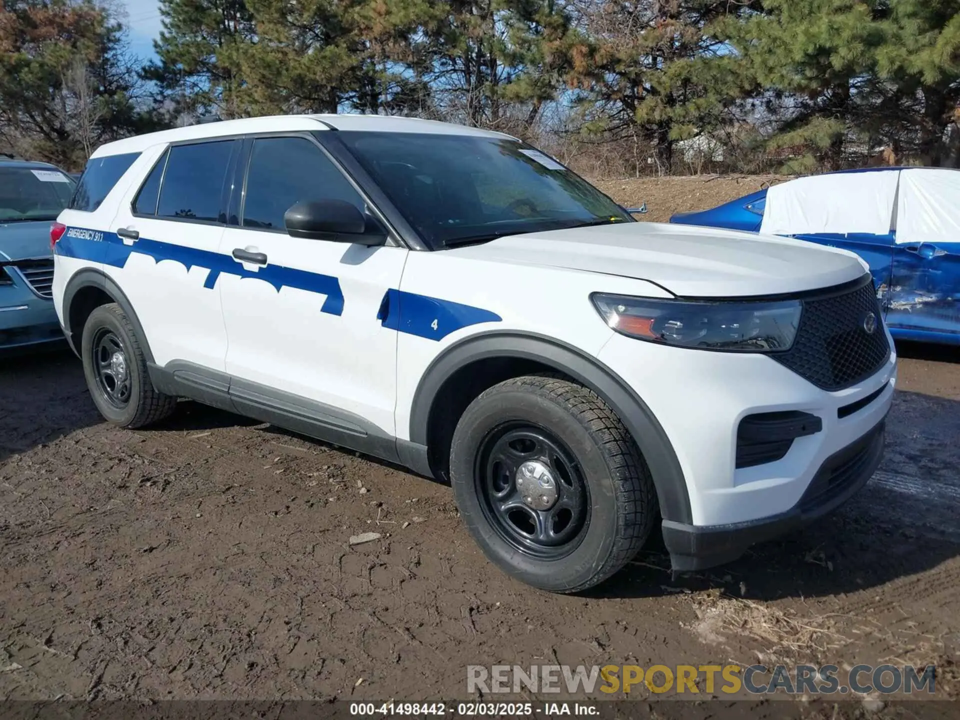 1 fotografías del automóvil dañado 1FM5K8AW1LGA55582 FORD POLICE INTERCEPTOR 2020