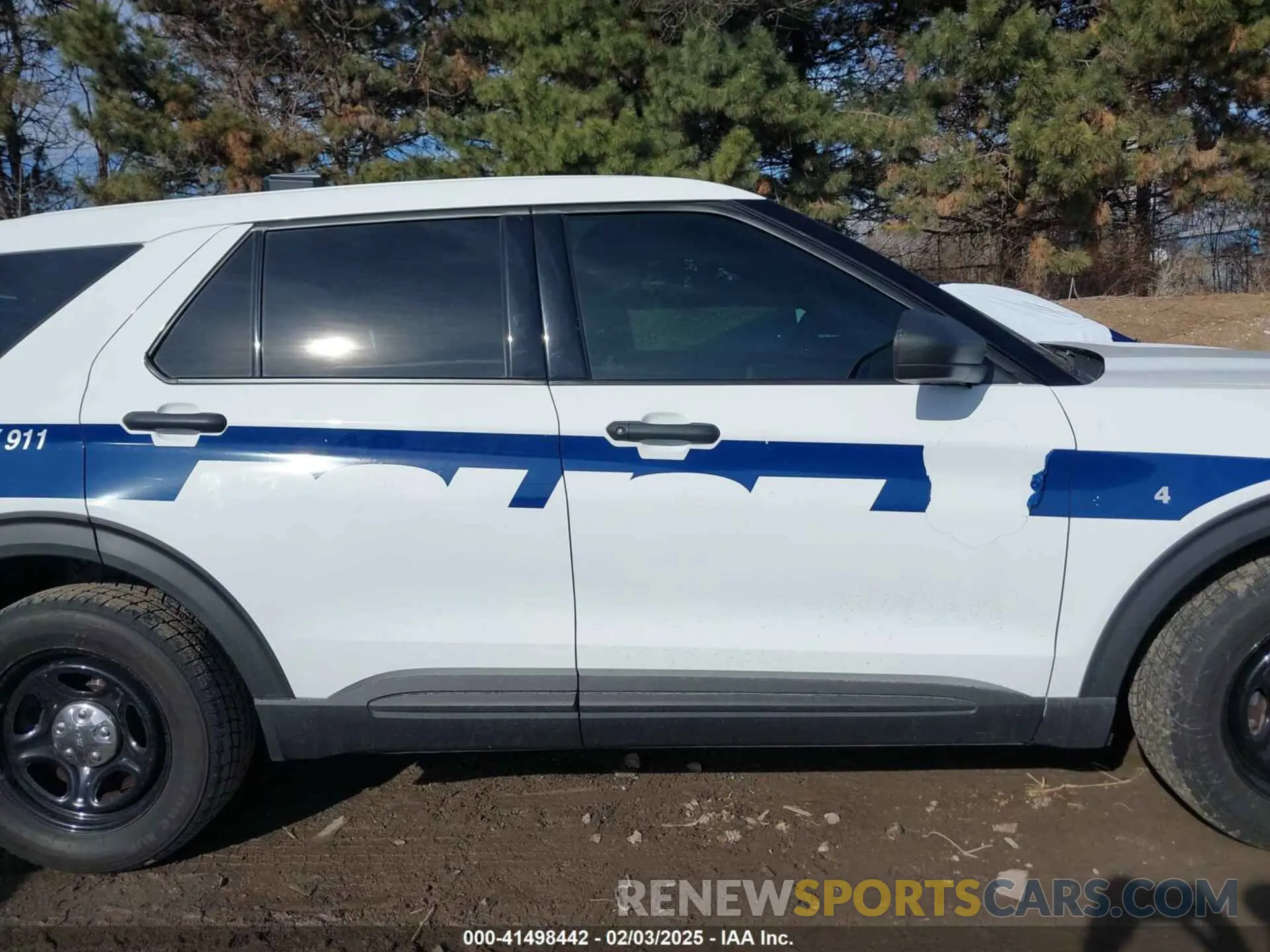 13 fotografías del automóvil dañado 1FM5K8AW1LGA55582 FORD POLICE INTERCEPTOR 2020