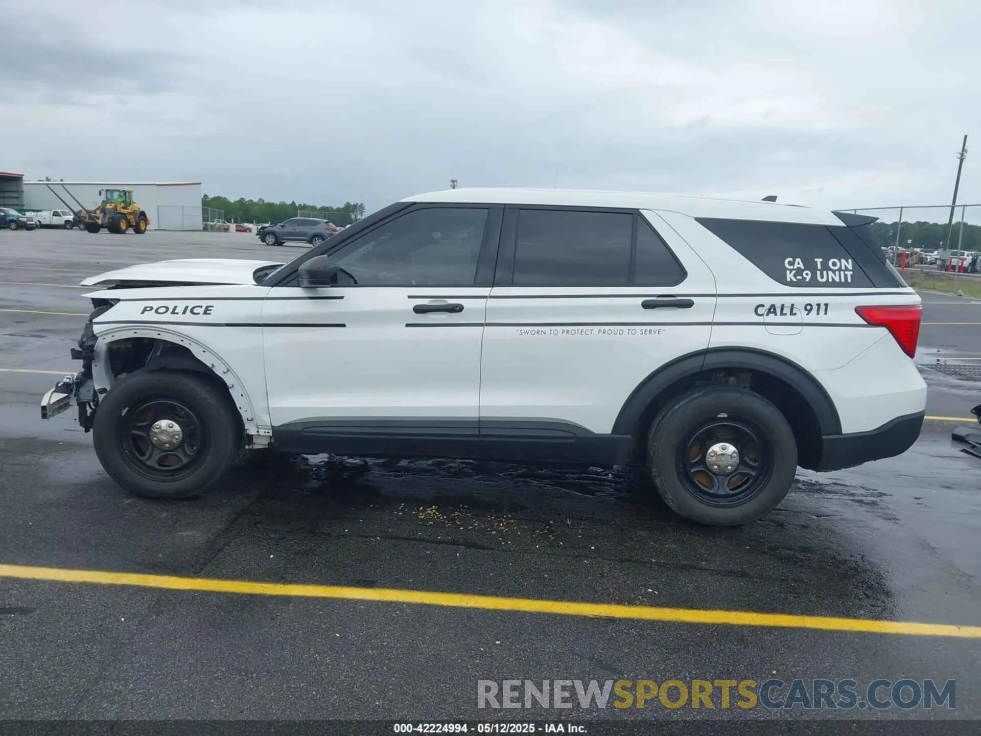 15 fotografías del automóvil dañado 1FM5K8AB5MGA19375 FORD POLICE INTERCEPTOR 2021