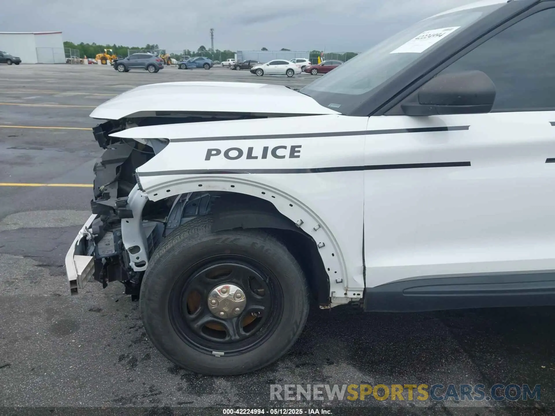 19 fotografías del automóvil dañado 1FM5K8AB5MGA19375 FORD POLICE INTERCEPTOR 2021