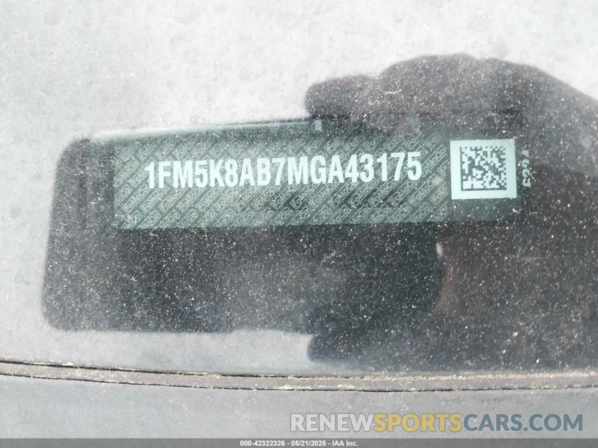 17 fotografías del automóvil dañado 1FM5K8AB7MGA43175 FORD POLICE INTERCEPTOR 2021