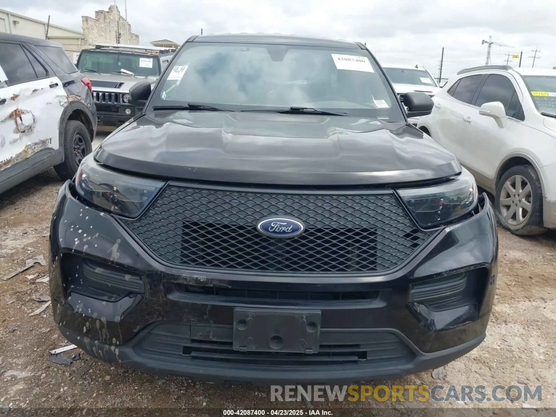 11 fotografías del automóvil dañado 1FM5K8ABXMGA46944 FORD POLICE INTERCEPTOR 2021