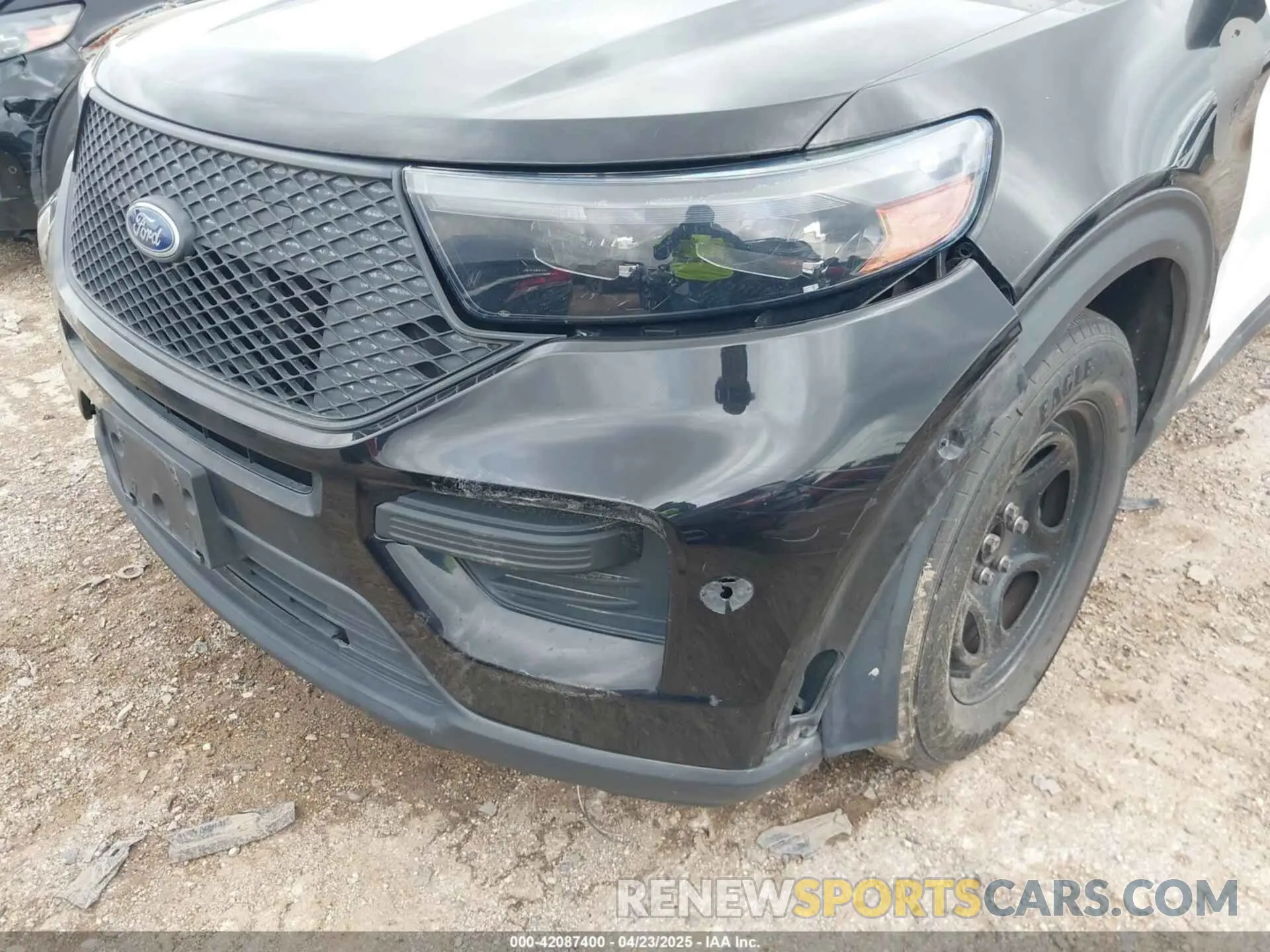 17 fotografías del automóvil dañado 1FM5K8ABXMGA46944 FORD POLICE INTERCEPTOR 2021