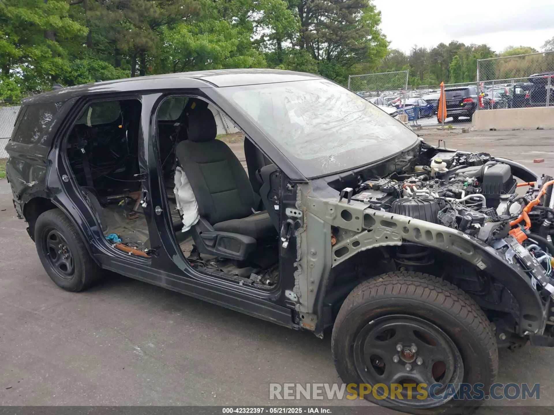 12 fotografías del automóvil dañado 1FM5K8AW9MNA01153 FORD POLICE INTERCEPTOR 2021
