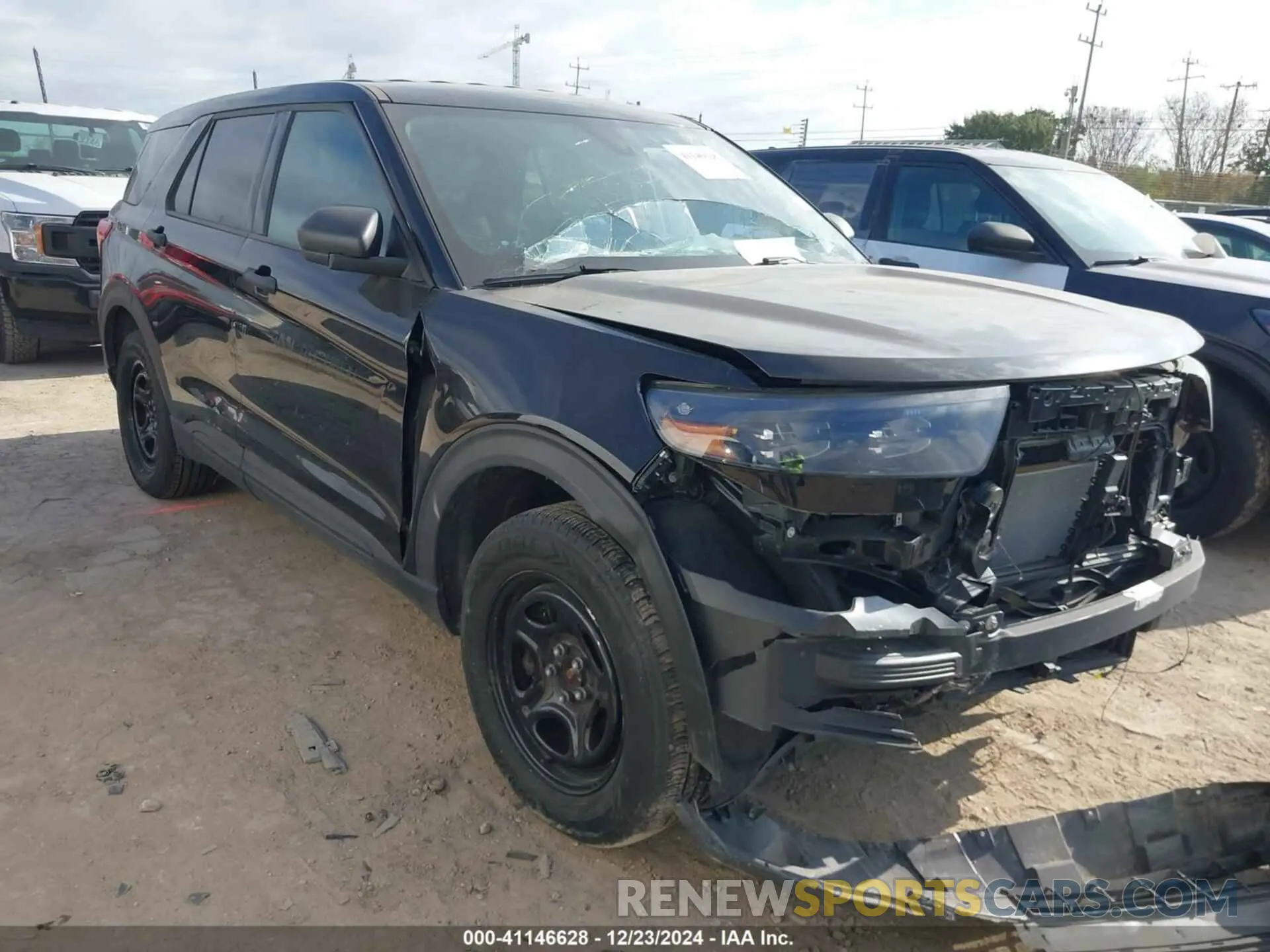 1 fotografías del automóvil dañado 1FM5K8AB5NGC23658 FORD POLICE INTERCEPTOR 2022