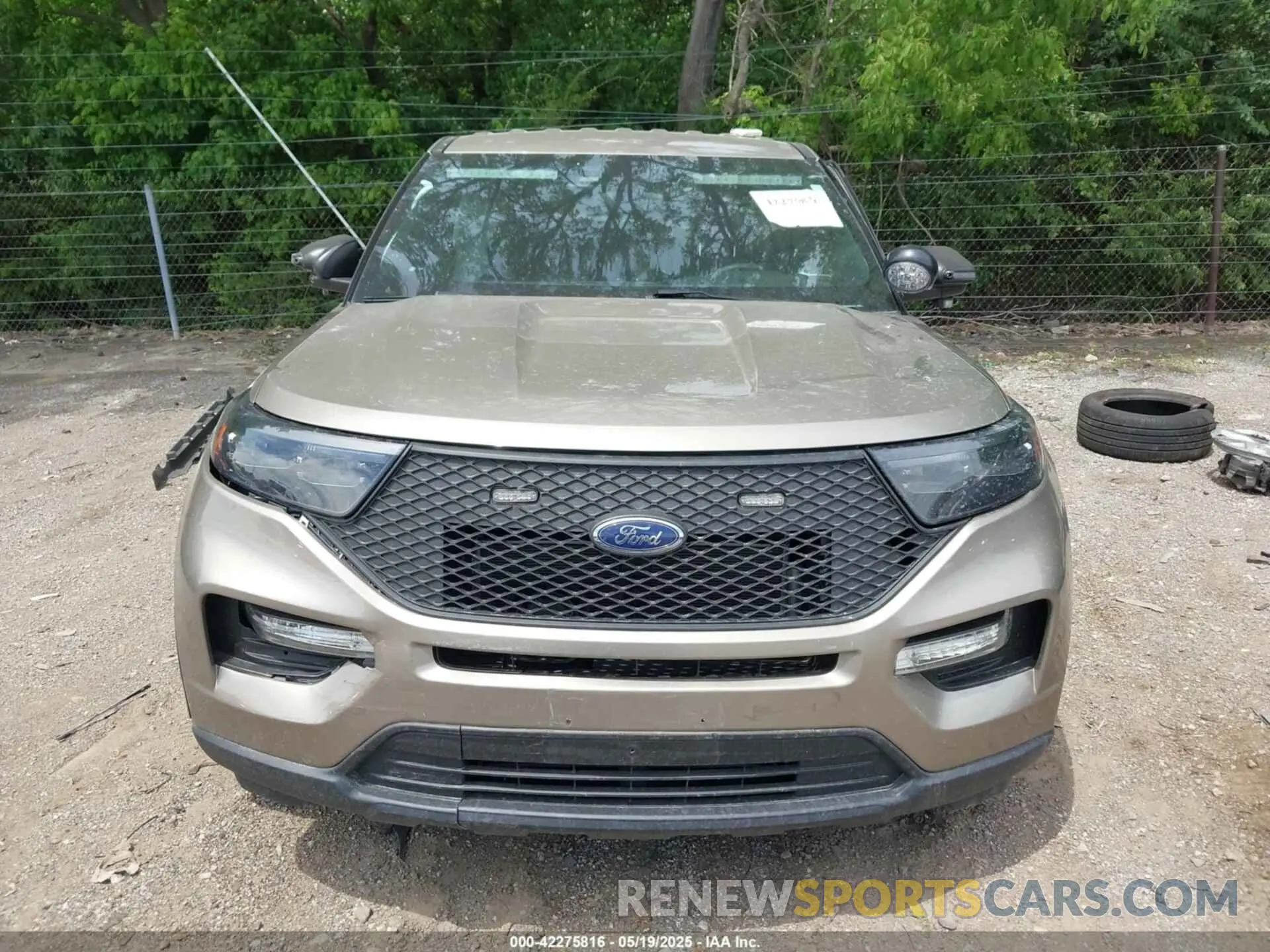 12 fotografías del automóvil dañado 1FM5K8AB7NGB33346 FORD POLICE INTERCEPTOR 2022