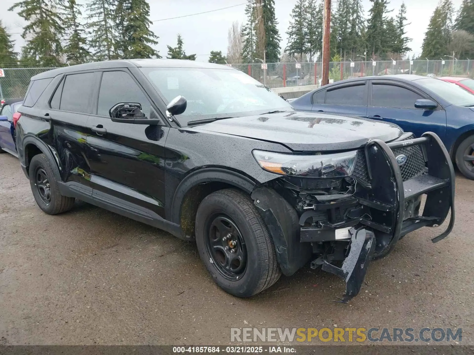 1 fotografías del automóvil dañado 1FM5K8AW2NNA08981 FORD POLICE INTERCEPTOR 2022
