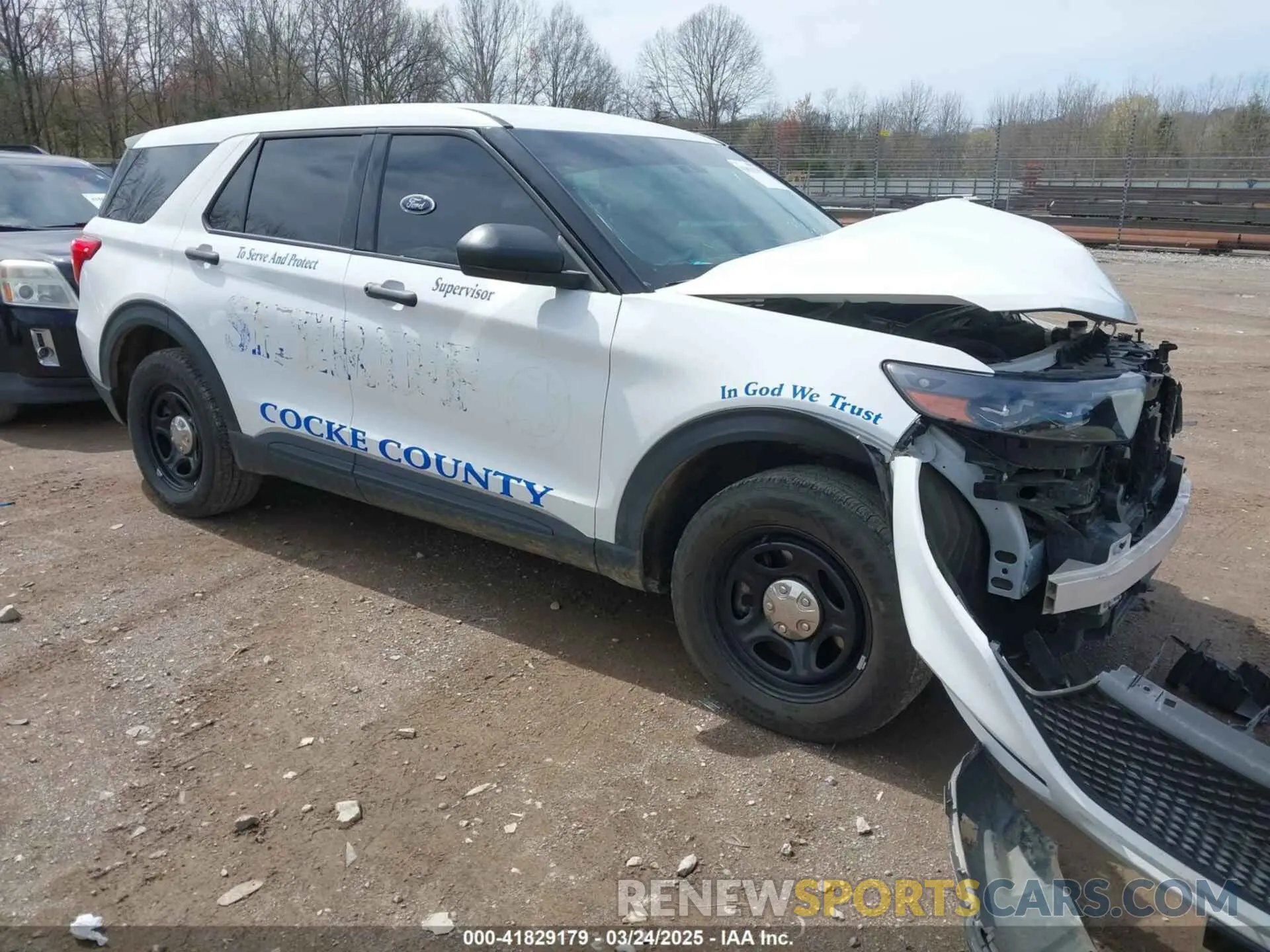 1 fotografías del automóvil dañado 1FM5K8AB3PGA62908 FORD POLICE INTERCEPTOR 2023