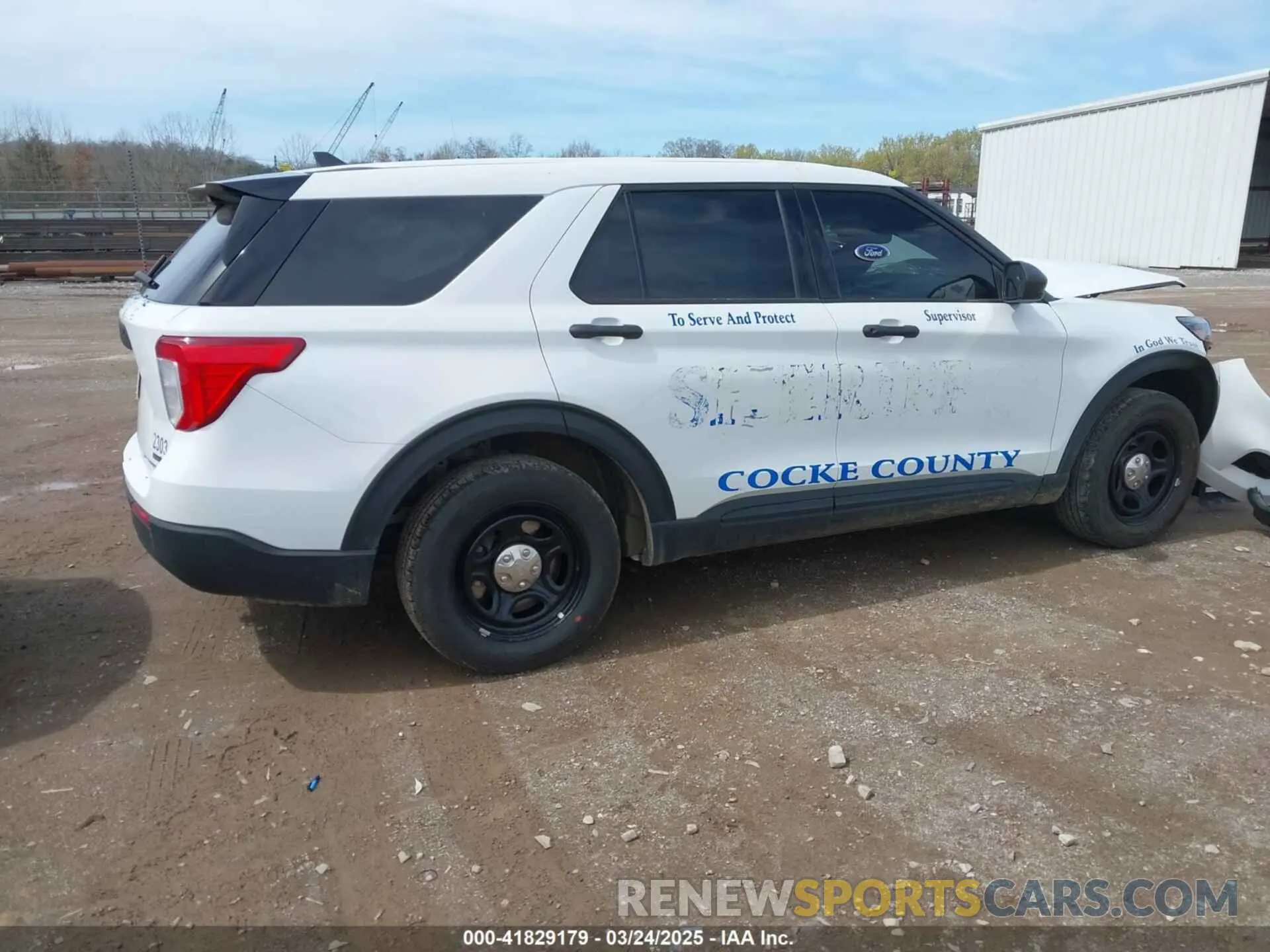 4 fotografías del automóvil dañado 1FM5K8AB3PGA62908 FORD POLICE INTERCEPTOR 2023