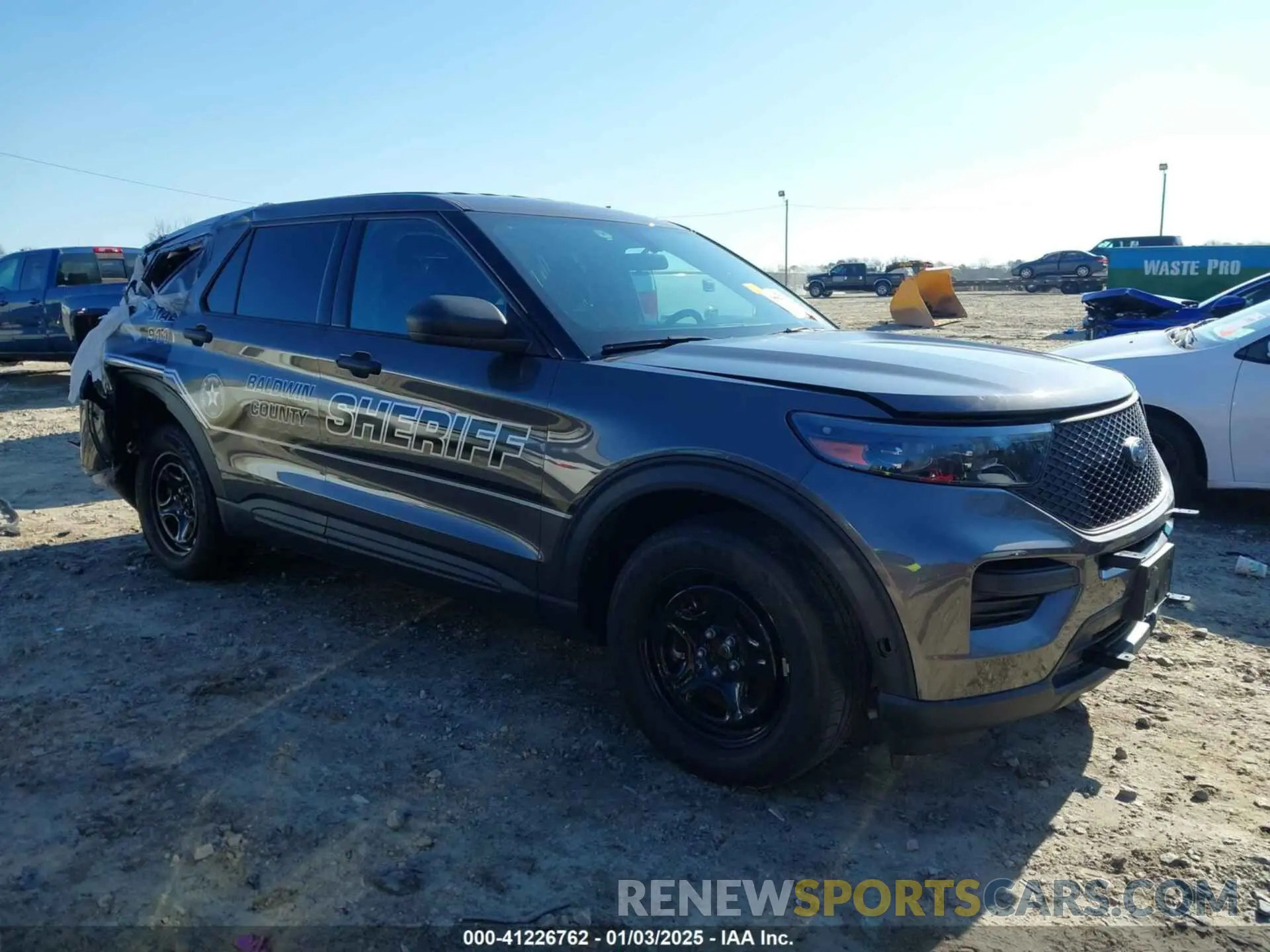14 fotografías del automóvil dañado 1FM5K8AB4PGA62643 FORD POLICE INTERCEPTOR 2023