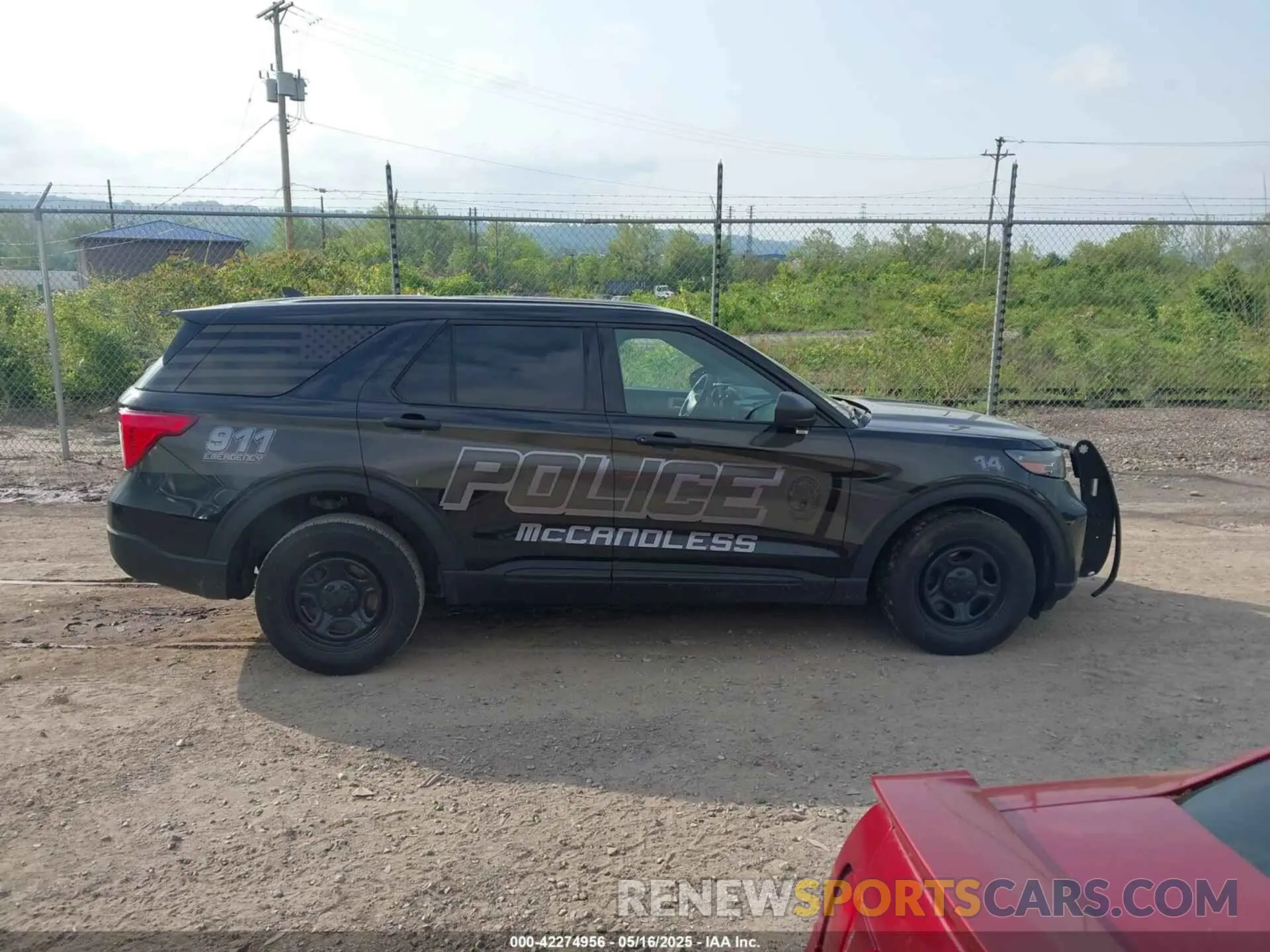 14 fotografías del automóvil dañado 1FM5K8AB7PGA64502 FORD POLICE INTERCEPTOR 2023