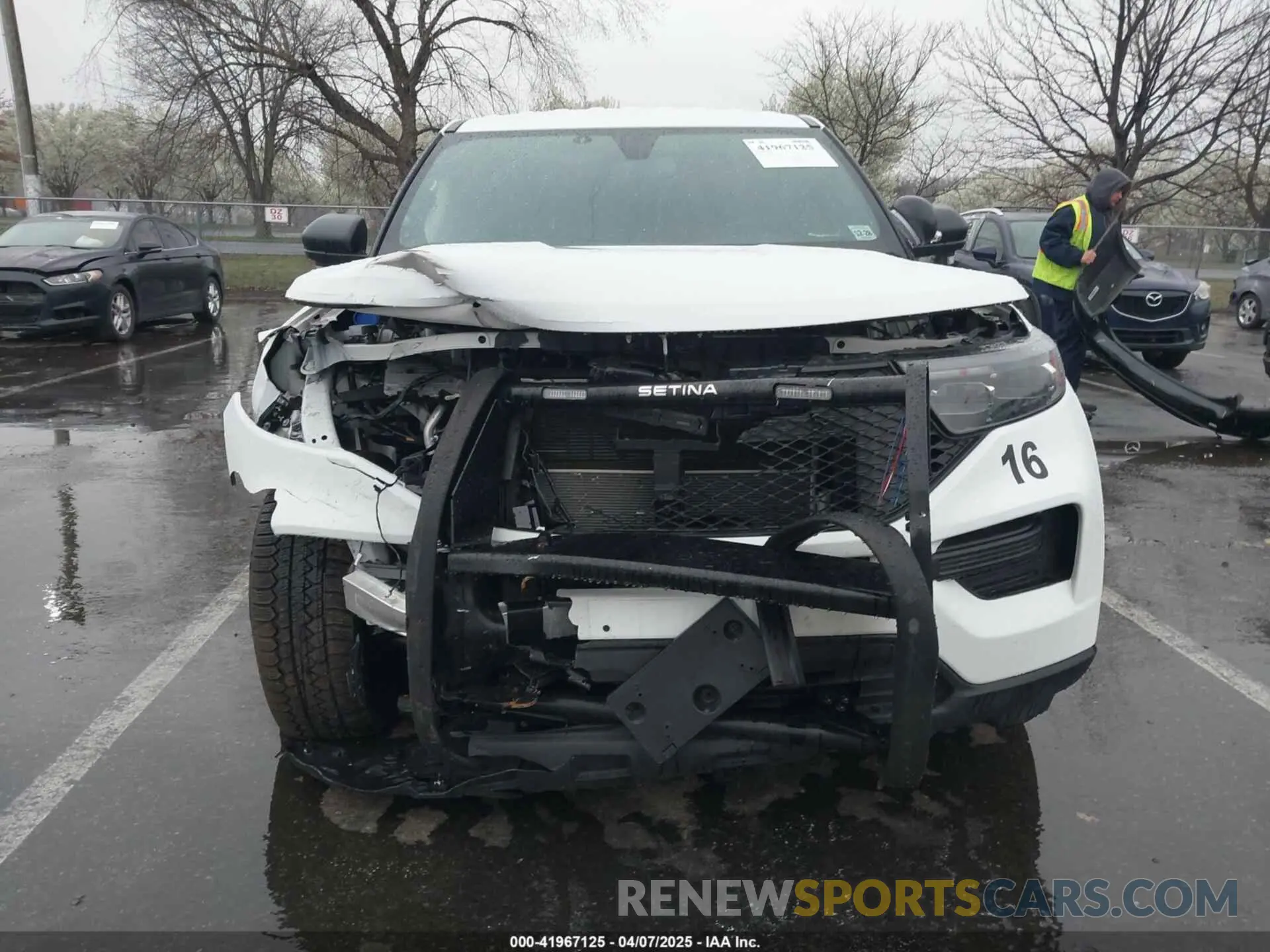 17 fotografías del automóvil dañado 1FM5K8AB8PGB74278 FORD POLICE INTERCEPTOR 2023