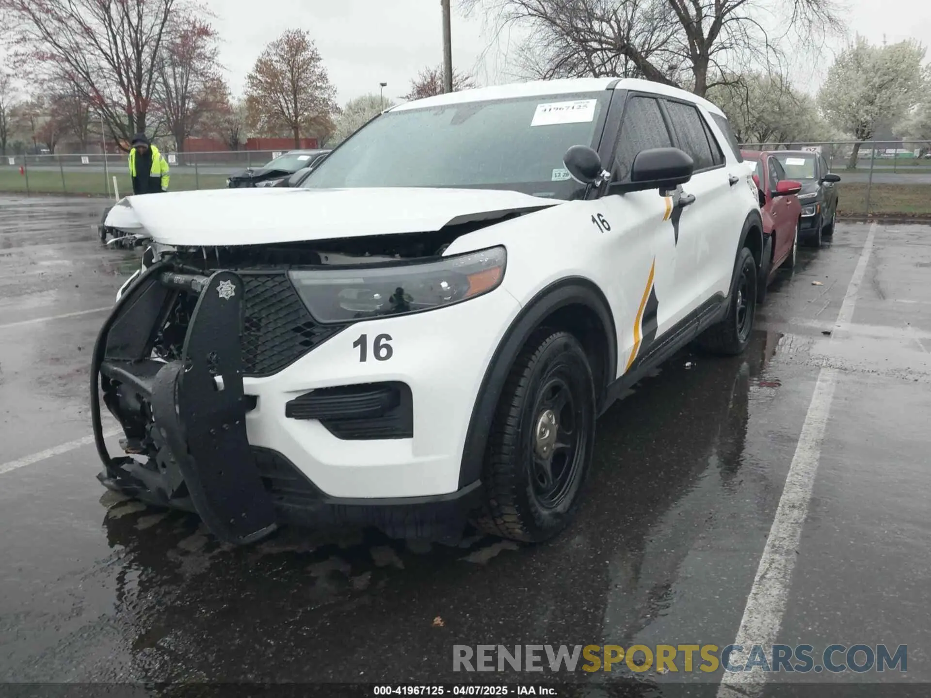 18 fotografías del automóvil dañado 1FM5K8AB8PGB74278 FORD POLICE INTERCEPTOR 2023