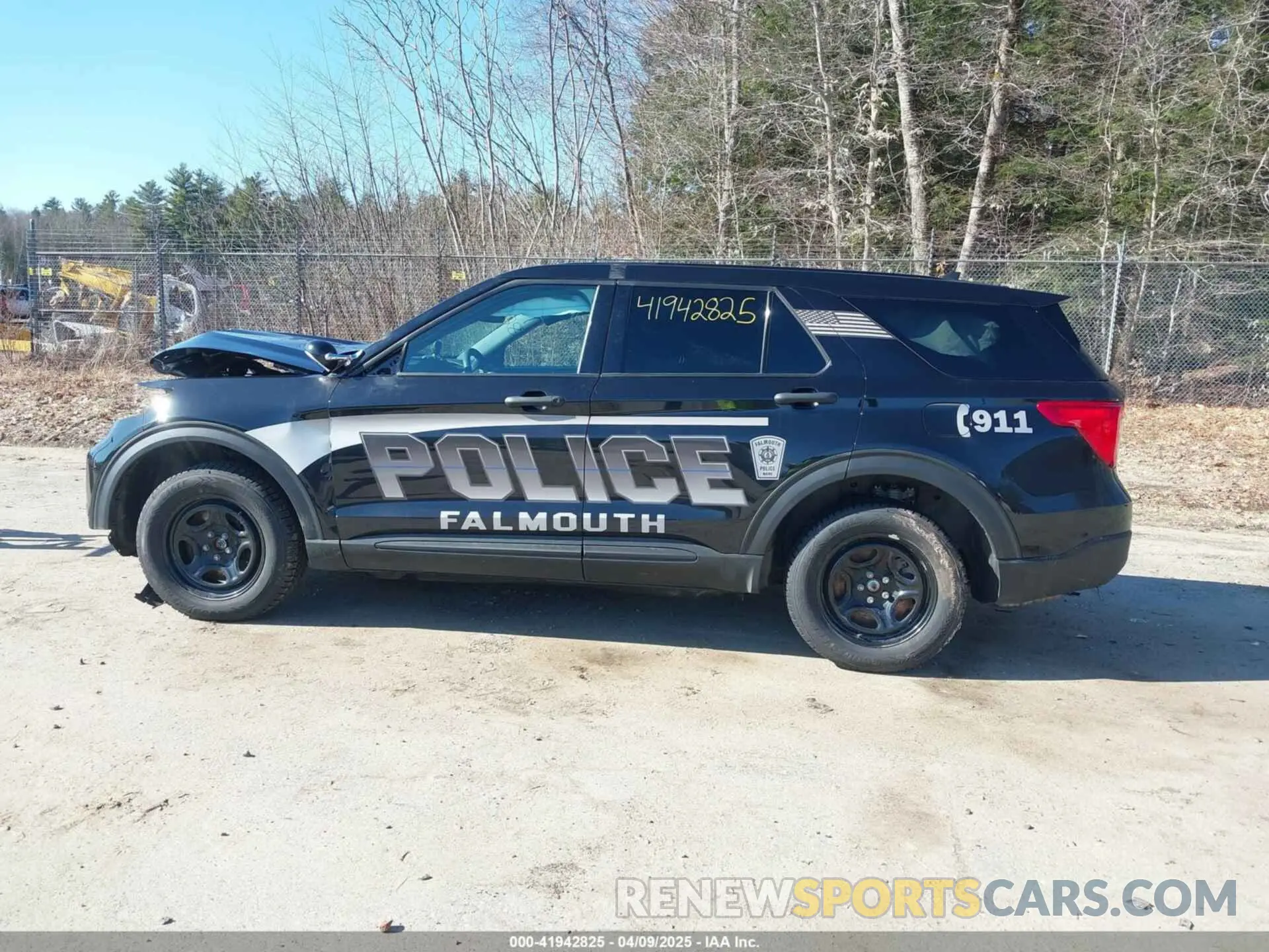 14 fotografías del automóvil dañado 1FM5K8AW0PNA04947 FORD POLICE INTERCEPTOR 2023