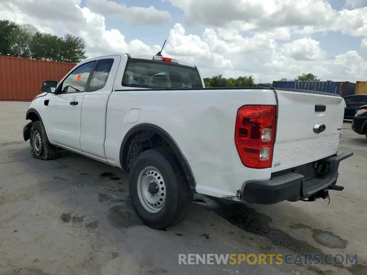 2 fotografías del automóvil dañado 1FTER1EH0KLA73774 FORD RANGER 2019