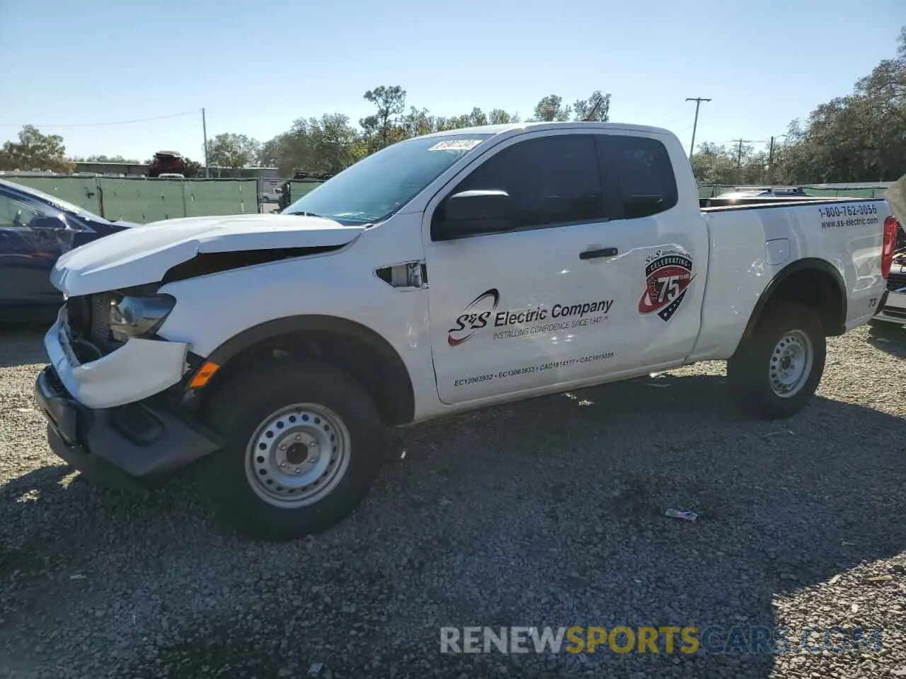 1 fotografías del automóvil dañado 1FTER1EH2KLA95050 FORD RANGER 2019